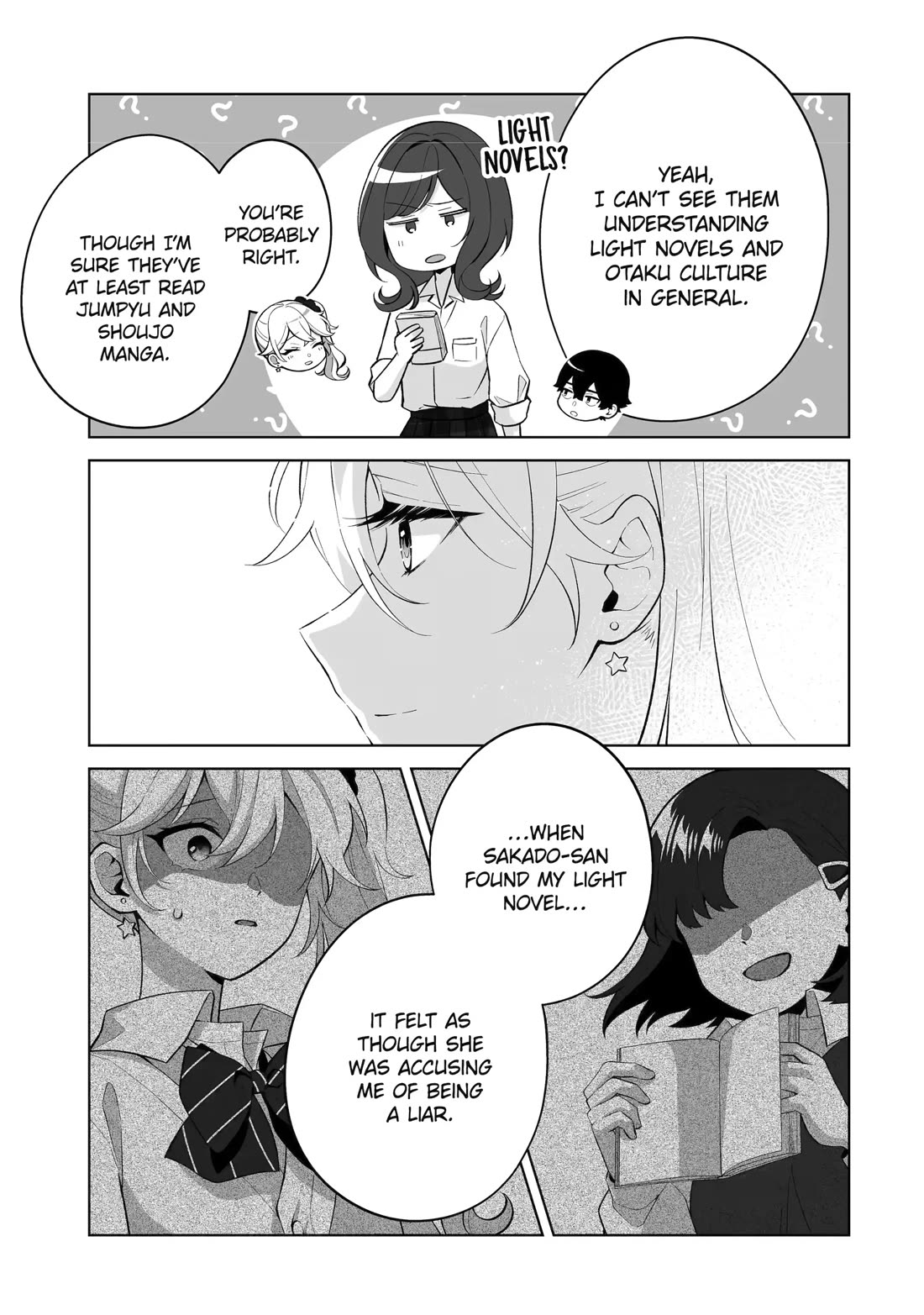 Please Leave Me Alone (For Some Reason, She Wants to Change a Lone Wolf's Helpless High School Life.) chapter 31 page 15