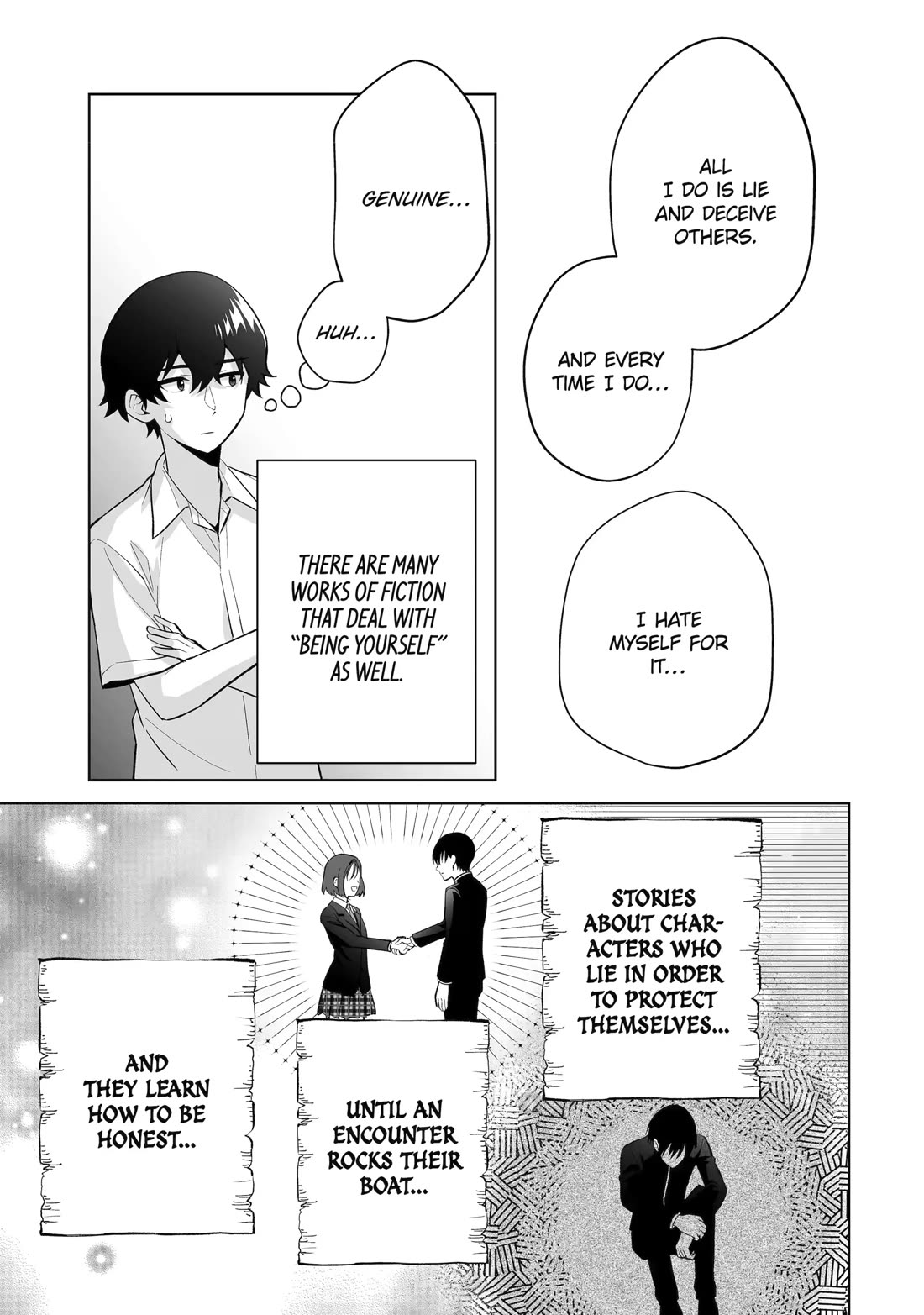 Please Leave Me Alone (For Some Reason, She Wants to Change a Lone Wolf's Helpless High School Life.) chapter 31 page 17