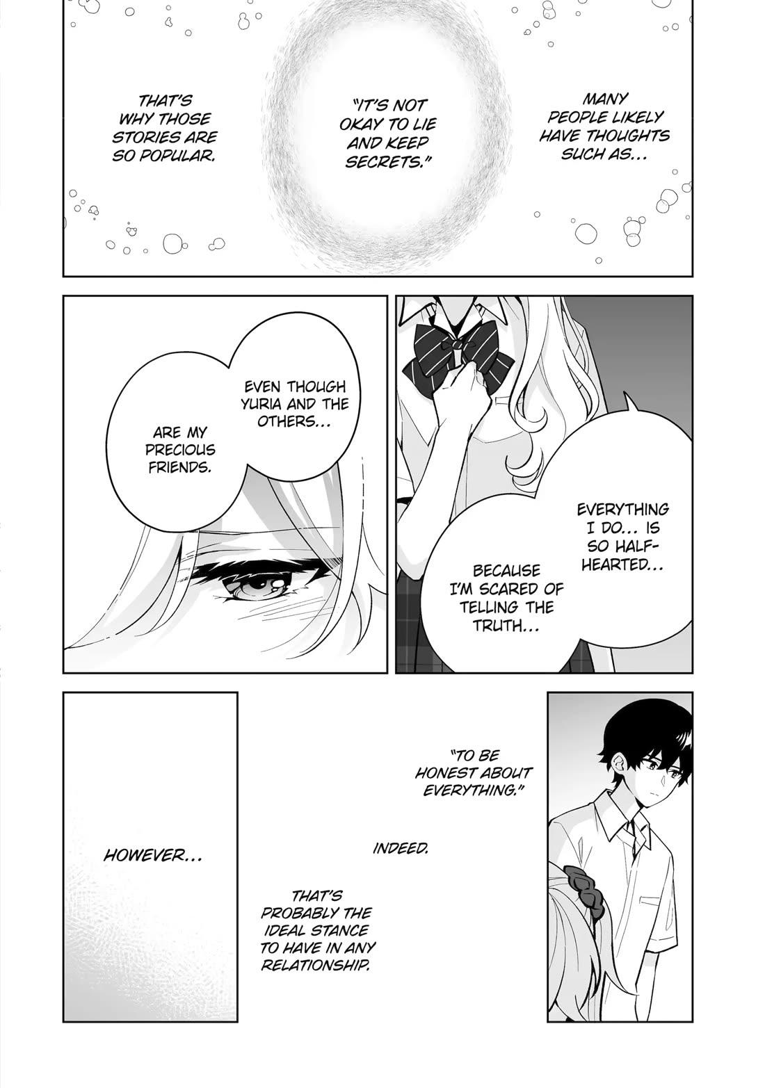 Please Leave Me Alone (For Some Reason, She Wants to Change a Lone Wolf's Helpless High School Life.) chapter 31 page 18