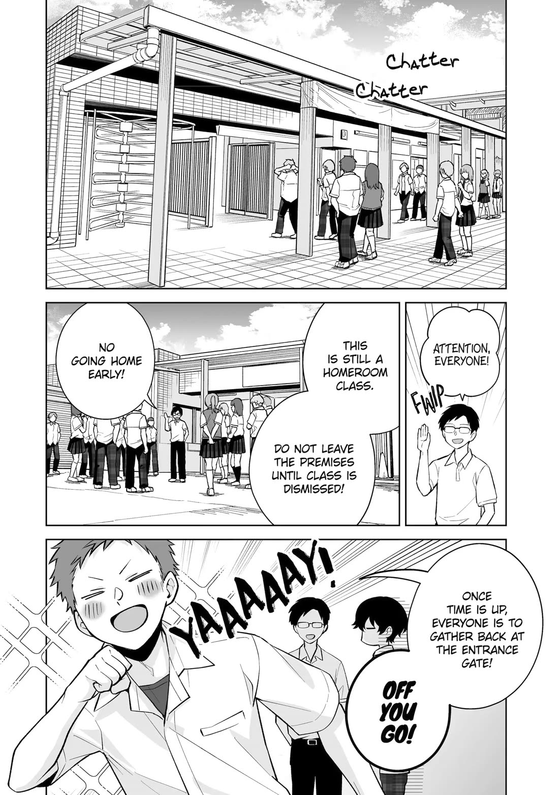 Please Leave Me Alone (For Some Reason, She Wants to Change a Lone Wolf's Helpless High School Life.) chapter 31 page 2