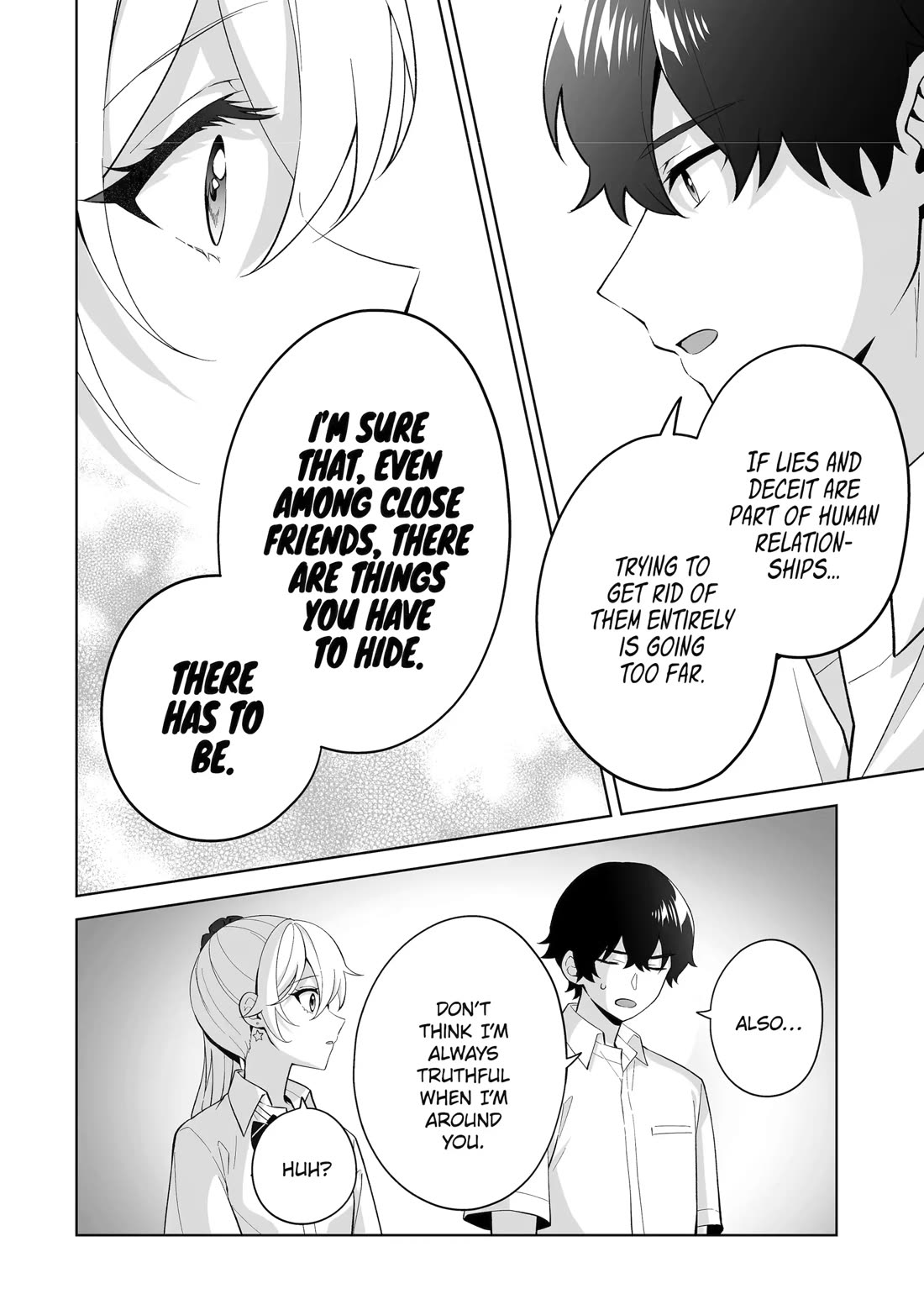 Please Leave Me Alone (For Some Reason, She Wants to Change a Lone Wolf's Helpless High School Life.) chapter 31 page 20