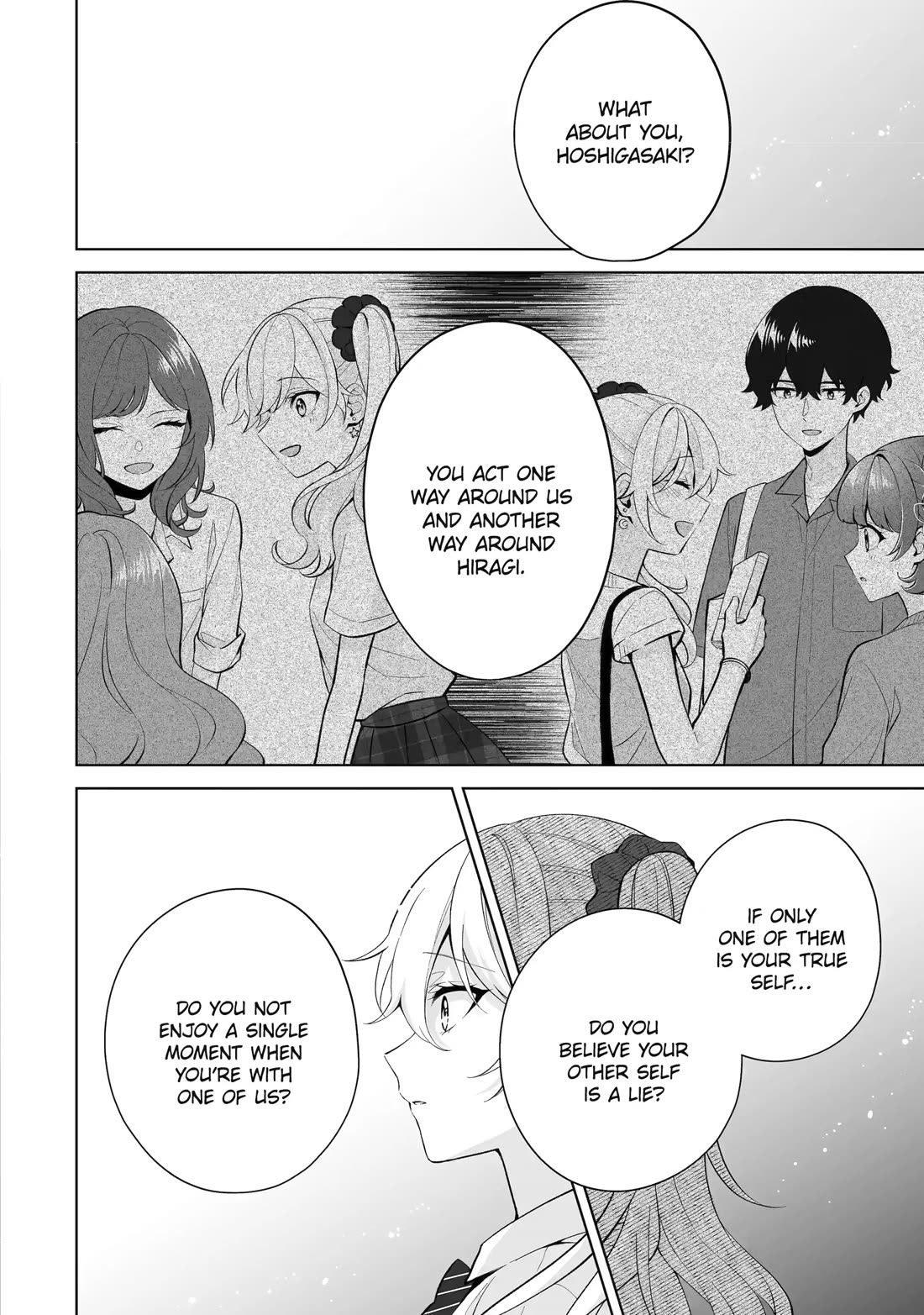 Please Leave Me Alone (For Some Reason, She Wants to Change a Lone Wolf's Helpless High School Life.) chapter 31 page 24