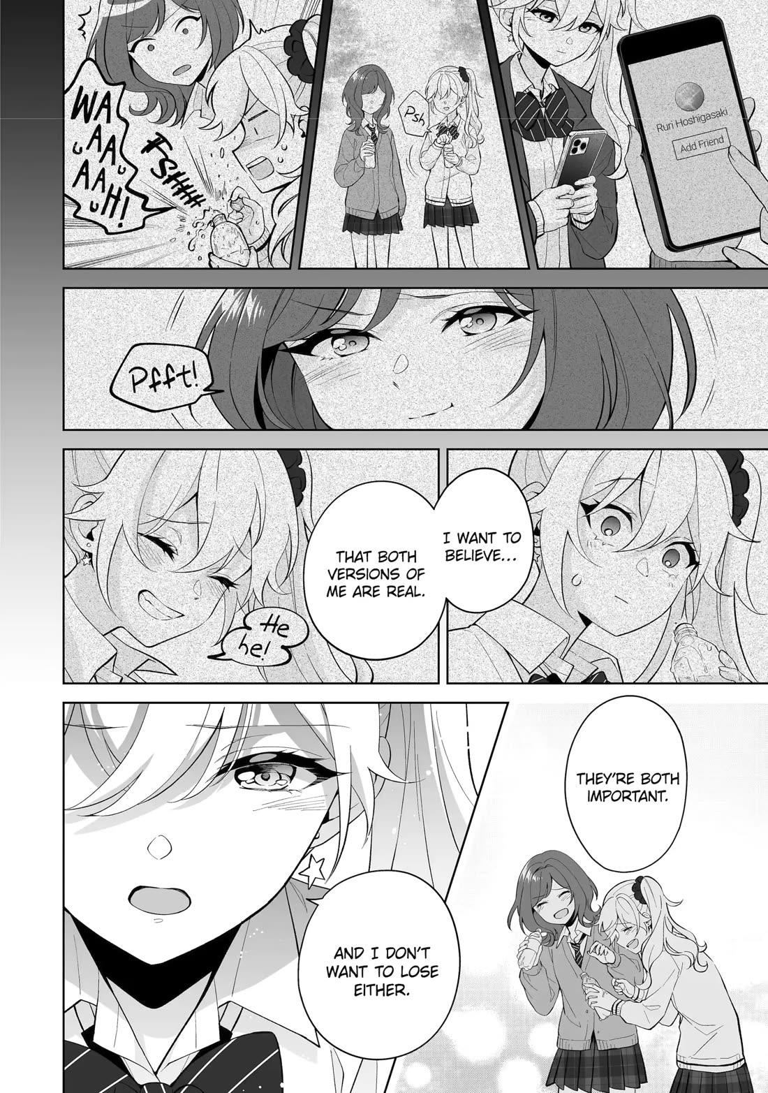 Please Leave Me Alone (For Some Reason, She Wants to Change a Lone Wolf's Helpless High School Life.) chapter 31 page 26
