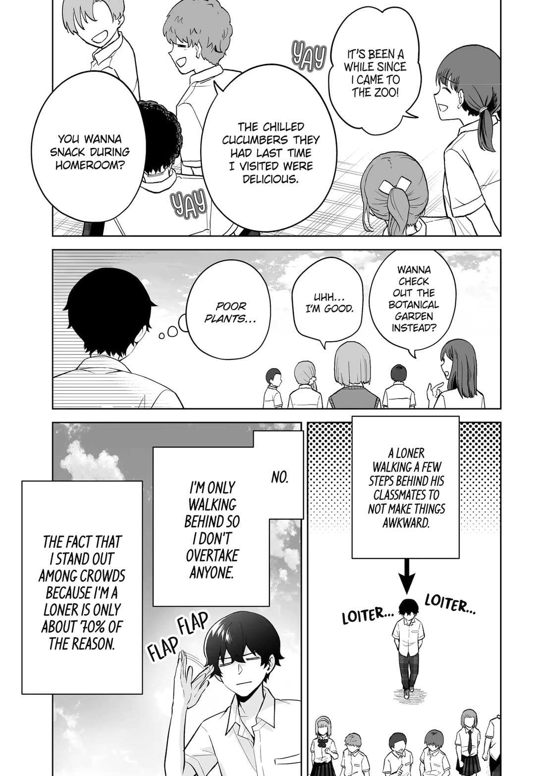 Please Leave Me Alone (For Some Reason, She Wants to Change a Lone Wolf's Helpless High School Life.) chapter 31 page 3