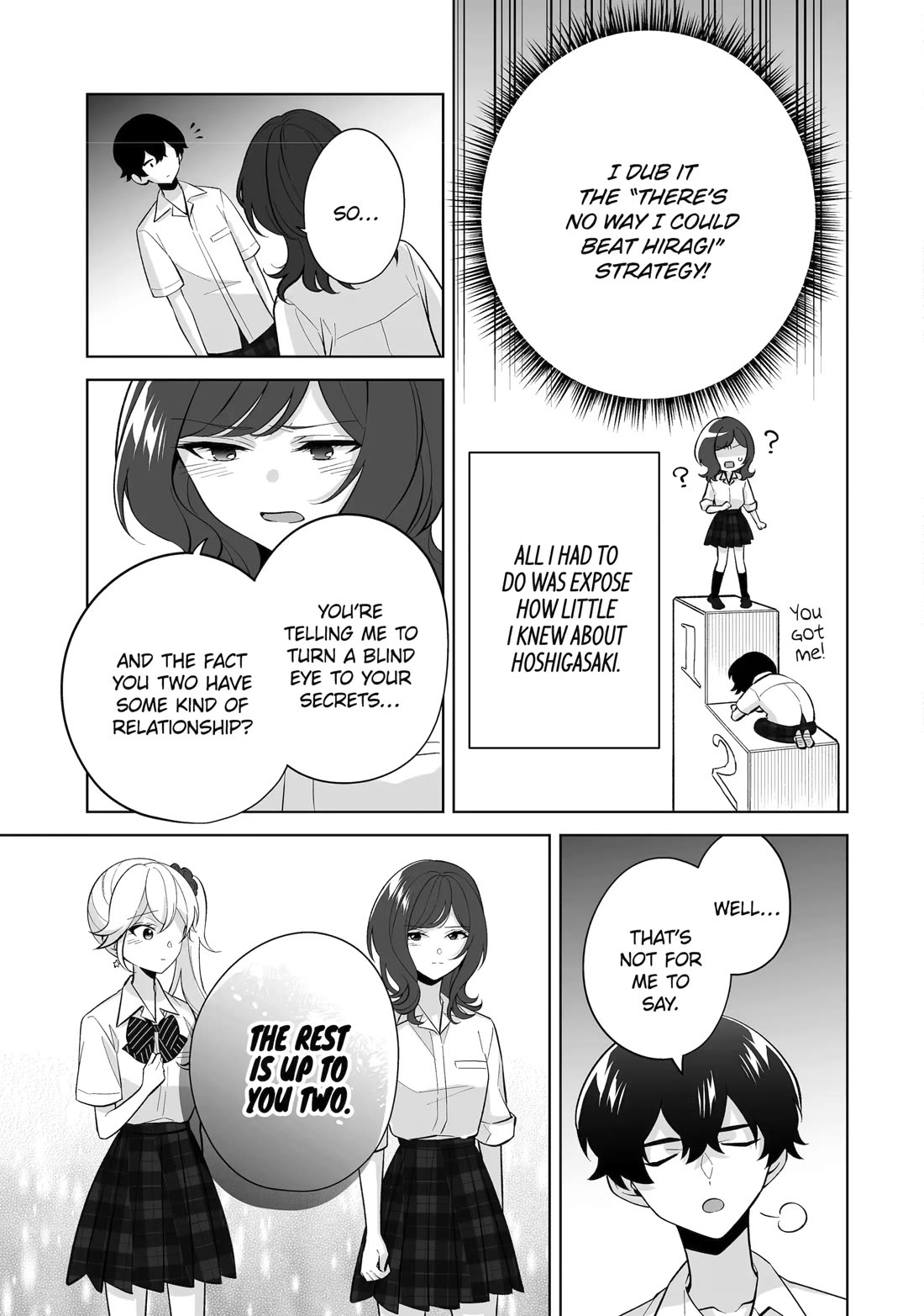 Please Leave Me Alone (For Some Reason, She Wants to Change a Lone Wolf's Helpless High School Life.) chapter 32 page 13