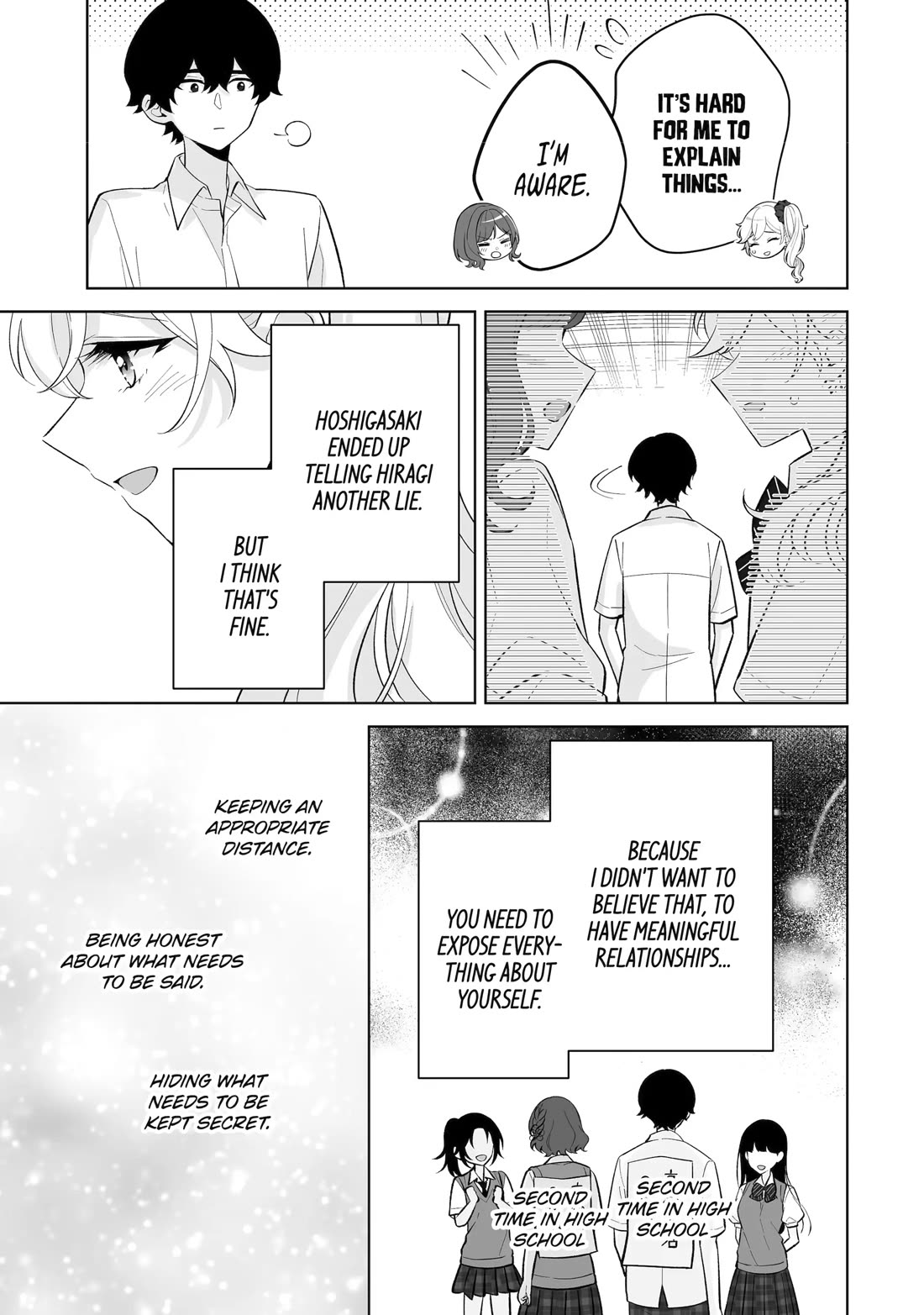 Please Leave Me Alone (For Some Reason, She Wants to Change a Lone Wolf's Helpless High School Life.) chapter 32 page 19