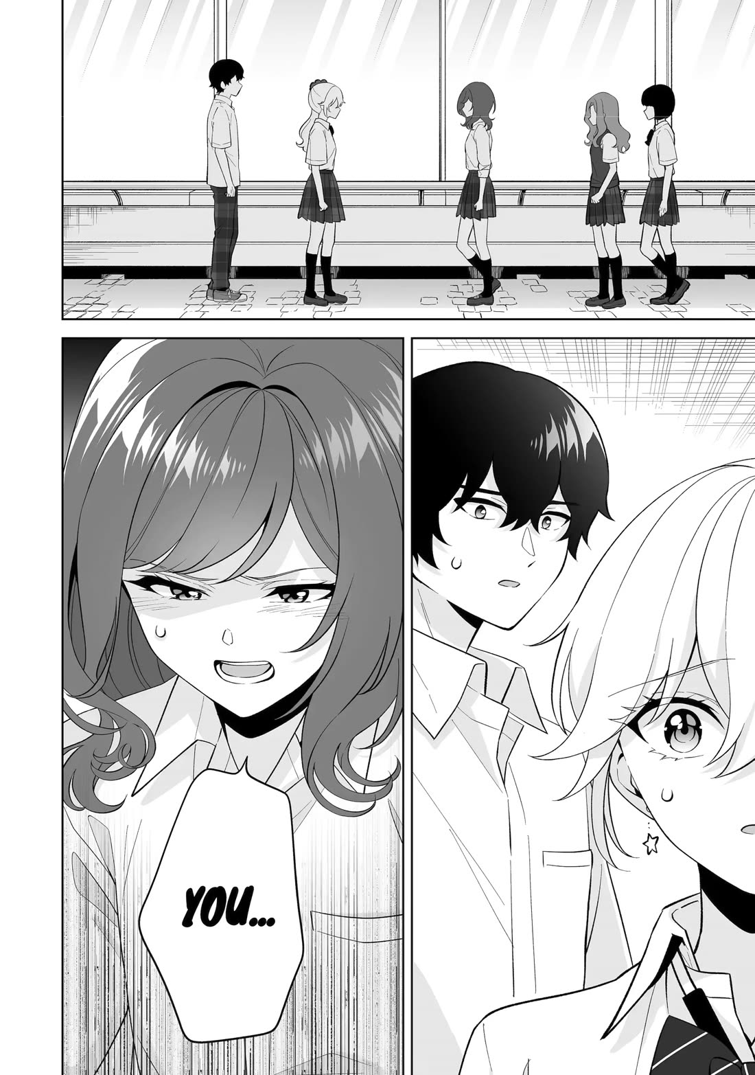 Please Leave Me Alone (For Some Reason, She Wants to Change a Lone Wolf's Helpless High School Life.) chapter 32 page 2