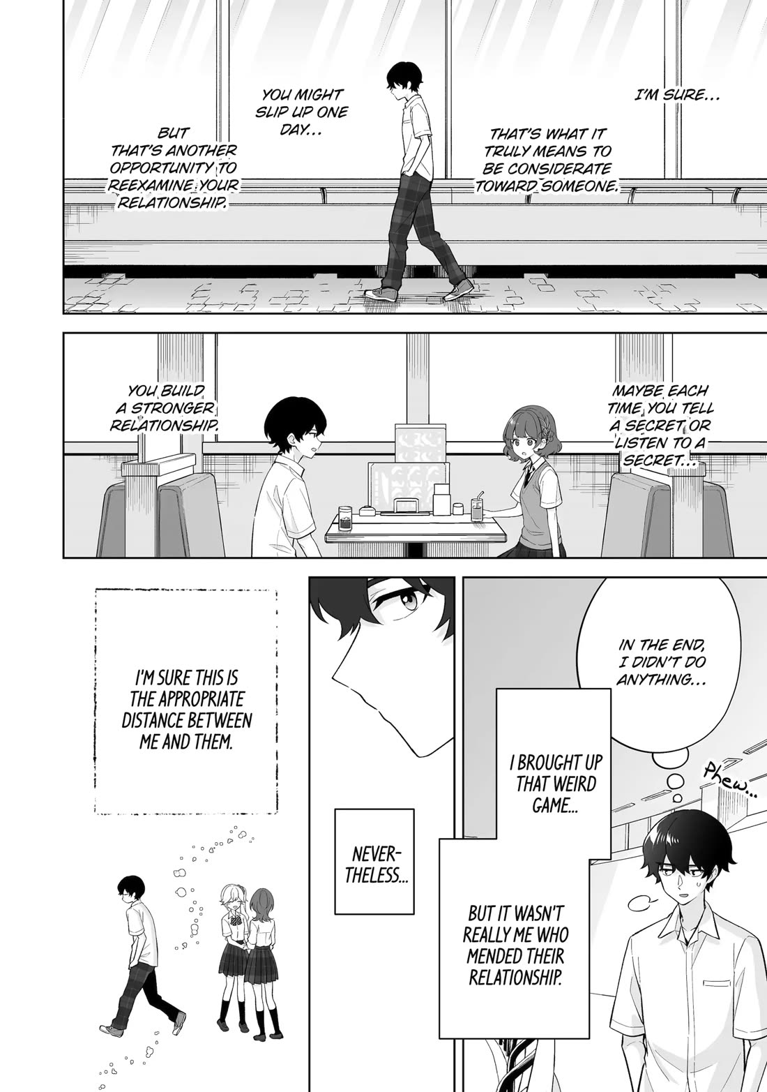 Please Leave Me Alone (For Some Reason, She Wants to Change a Lone Wolf's Helpless High School Life.) chapter 32 page 20