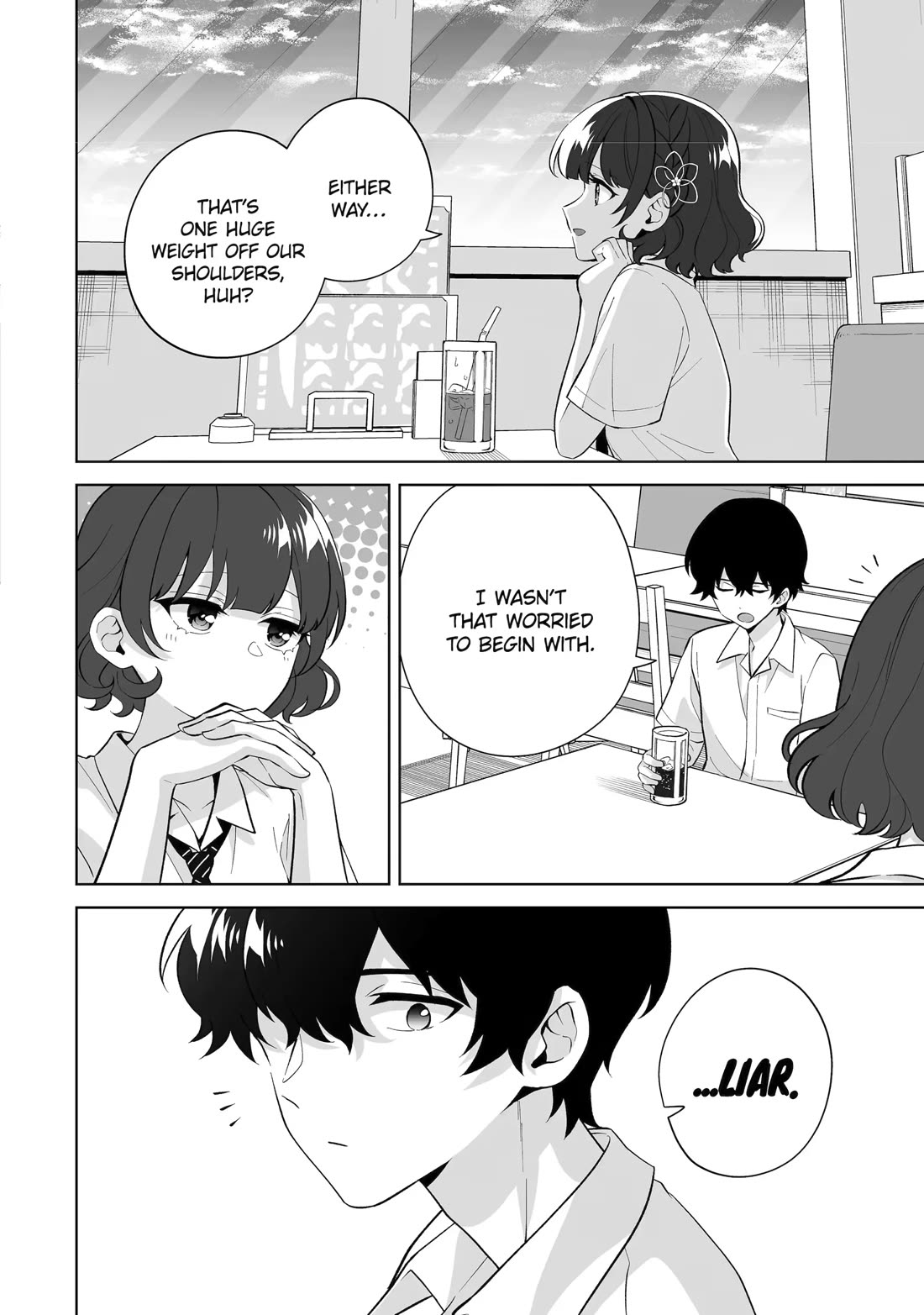 Please Leave Me Alone (For Some Reason, She Wants to Change a Lone Wolf's Helpless High School Life.) chapter 32 page 24