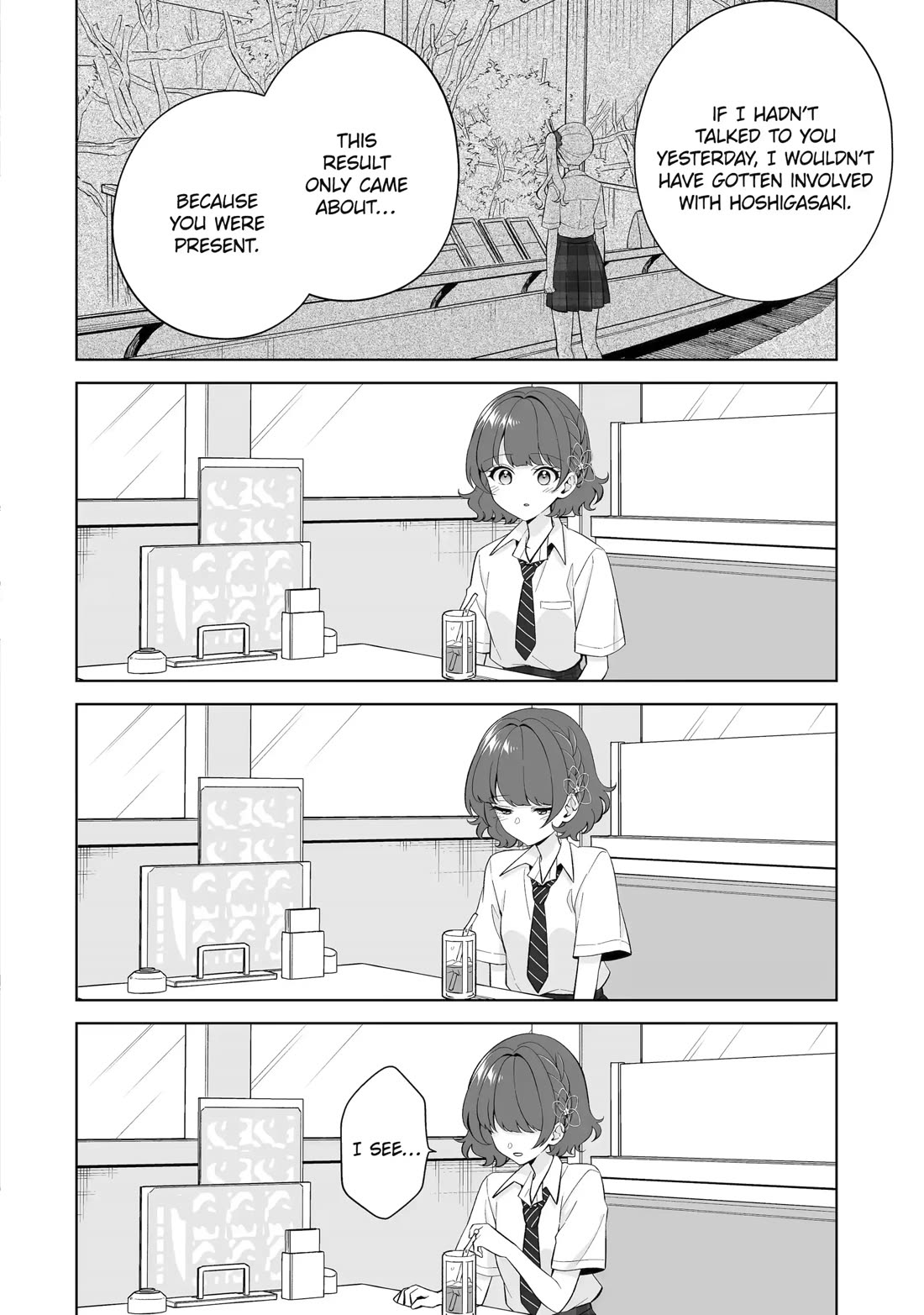 Please Leave Me Alone (For Some Reason, She Wants to Change a Lone Wolf's Helpless High School Life.) chapter 32 page 28