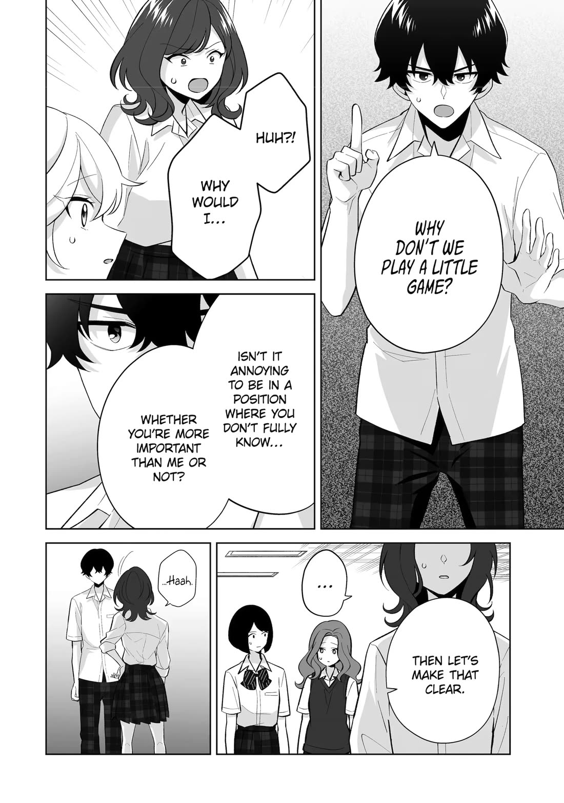 Please Leave Me Alone (For Some Reason, She Wants to Change a Lone Wolf's Helpless High School Life.) chapter 32 page 8