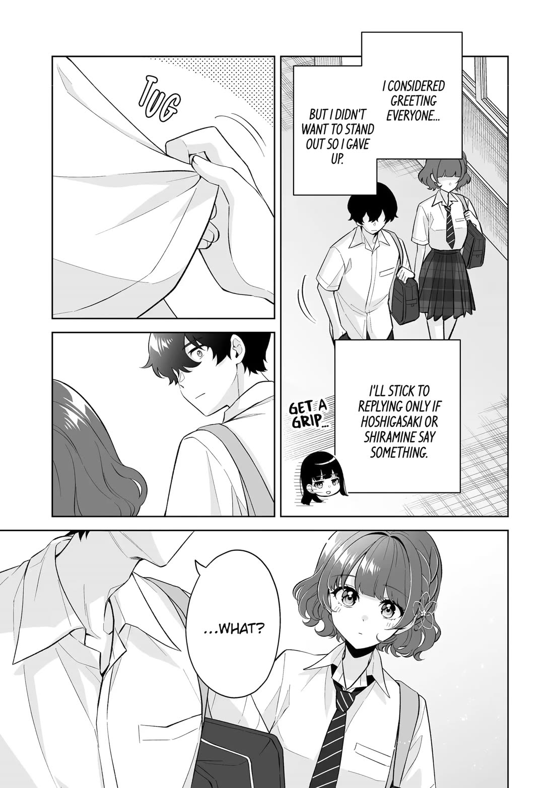 Please Leave Me Alone (For Some Reason, She Wants to Change a Lone Wolf's Helpless High School Life.) chapter 33 page 23