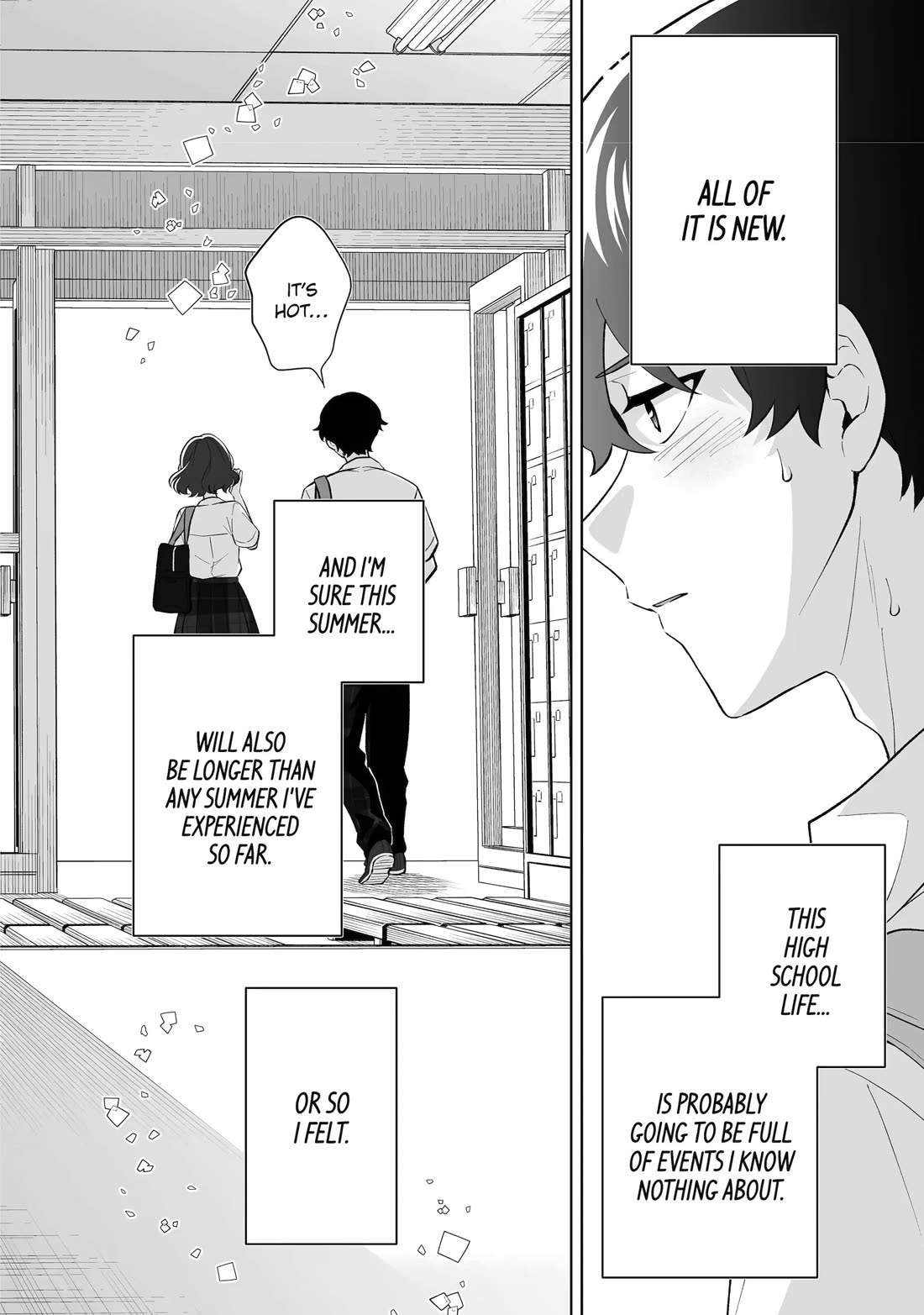 Please Leave Me Alone (For Some Reason, She Wants to Change a Lone Wolf's Helpless High School Life.) chapter 33 page 28