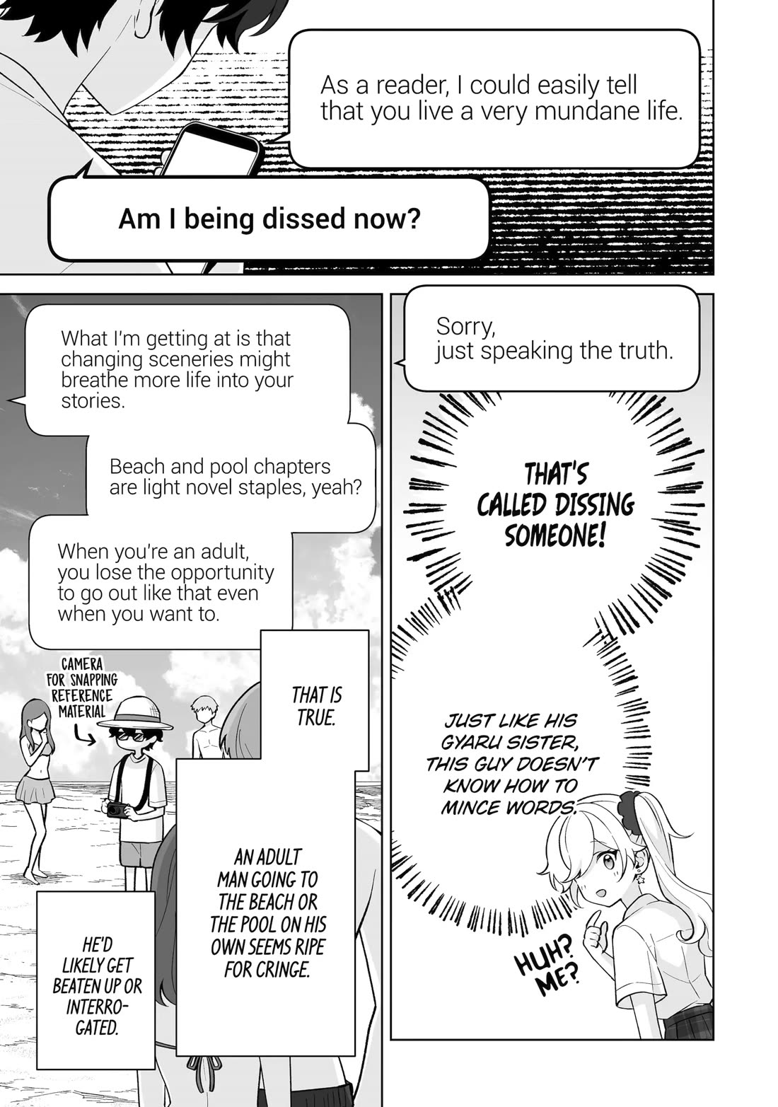 Please Leave Me Alone (For Some Reason, She Wants to Change a Lone Wolf's Helpless High School Life.) chapter 34 page 31