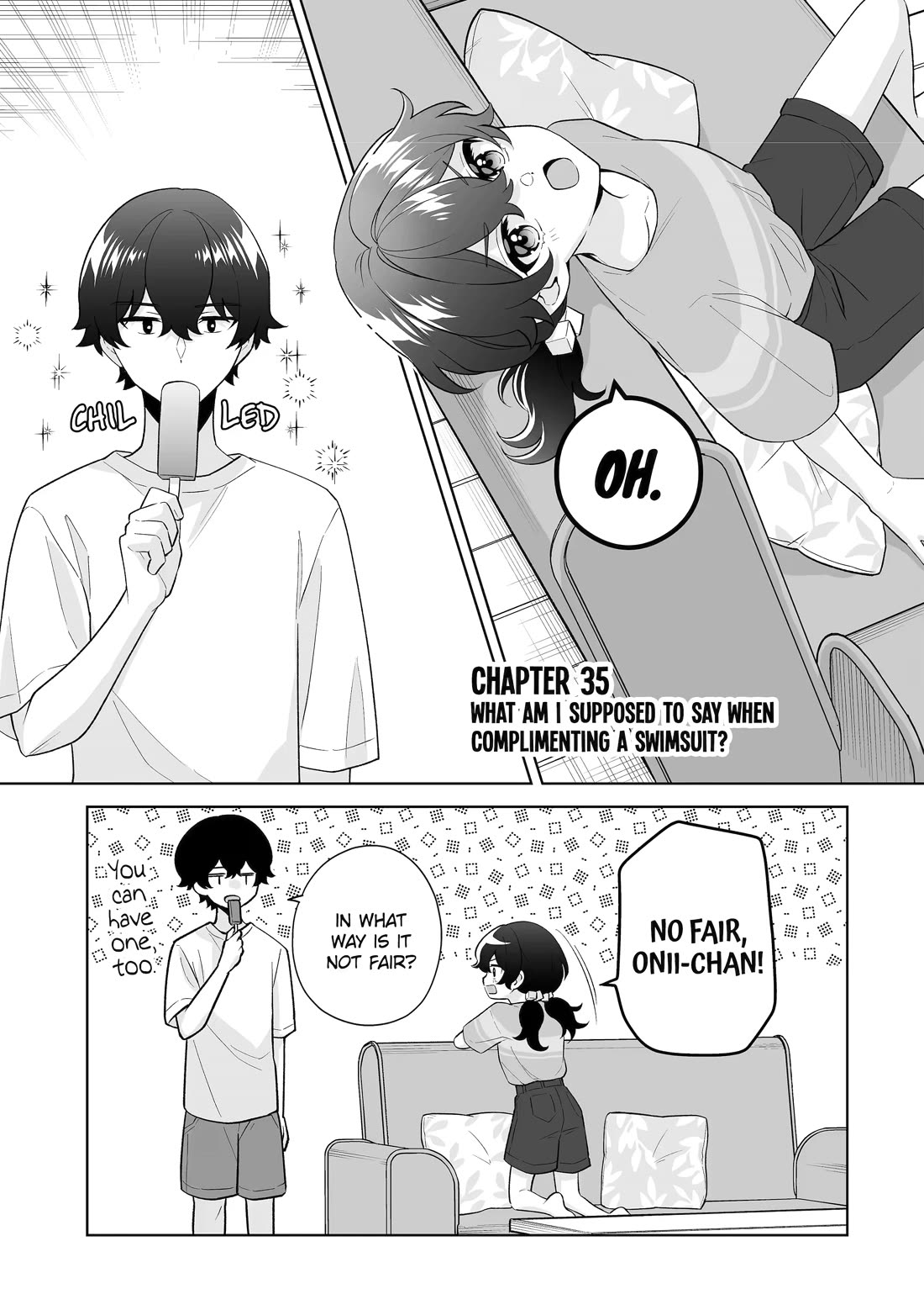 Please Leave Me Alone (For Some Reason, She Wants to Change a Lone Wolf's Helpless High School Life.) chapter 35 page 1