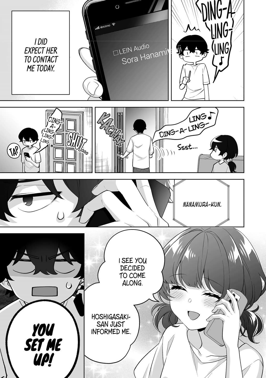Please Leave Me Alone (For Some Reason, She Wants to Change a Lone Wolf's Helpless High School Life.) chapter 35 page 11