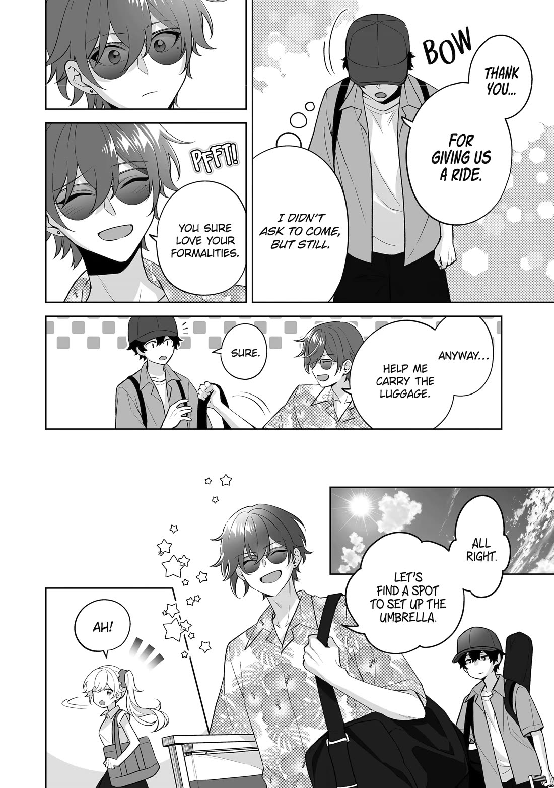 Please Leave Me Alone (For Some Reason, She Wants to Change a Lone Wolf's Helpless High School Life.) chapter 35 page 18