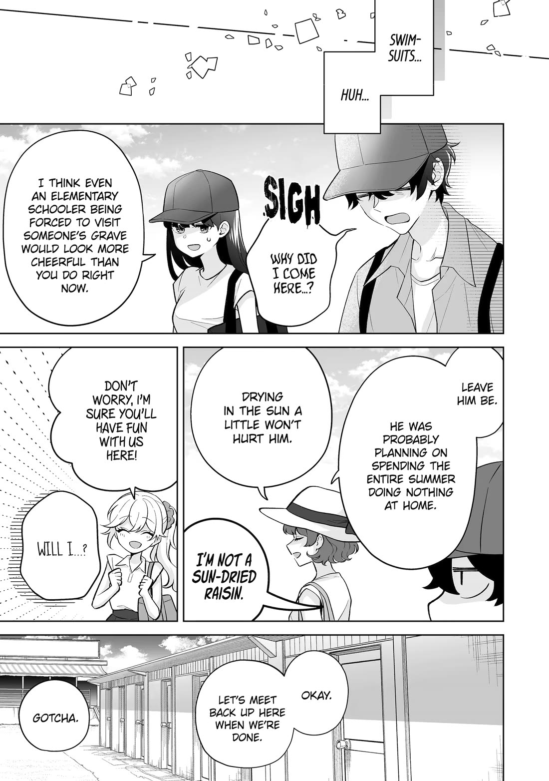Please Leave Me Alone (For Some Reason, She Wants to Change a Lone Wolf's Helpless High School Life.) chapter 35 page 21