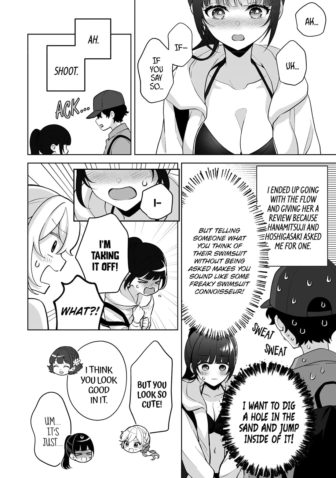 Please Leave Me Alone (For Some Reason, She Wants to Change a Lone Wolf's Helpless High School Life.) chapter 35 page 28