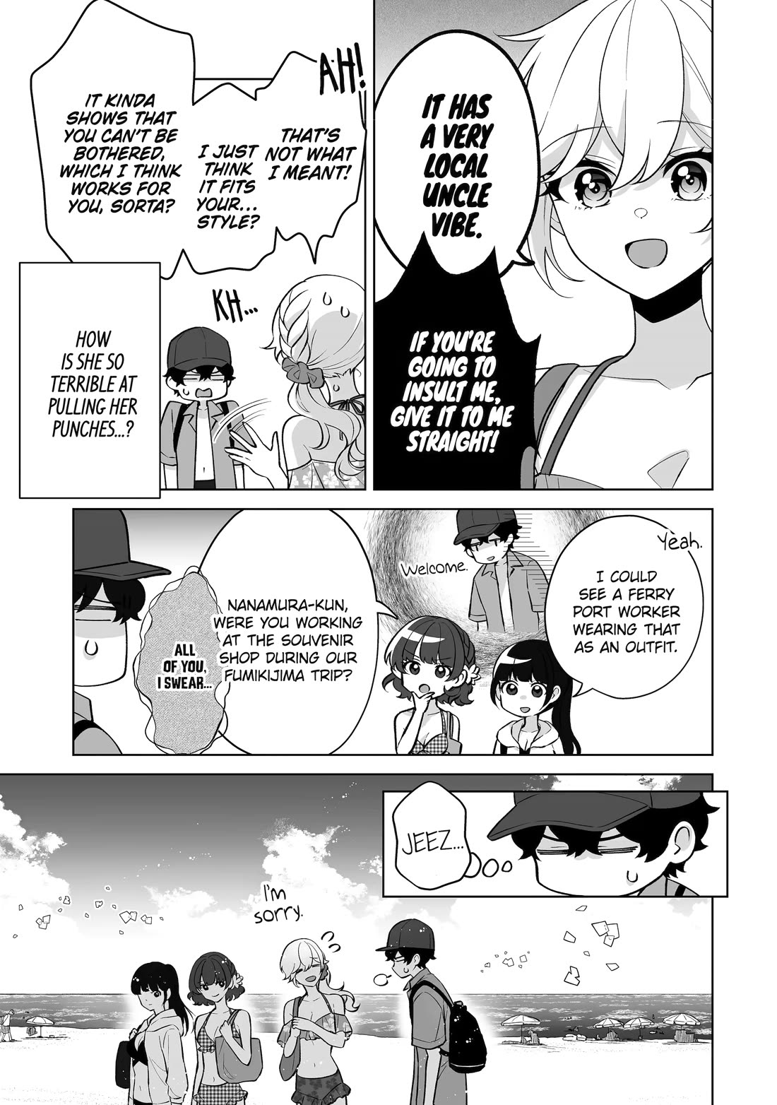 Please Leave Me Alone (For Some Reason, She Wants to Change a Lone Wolf's Helpless High School Life.) chapter 35 page 31