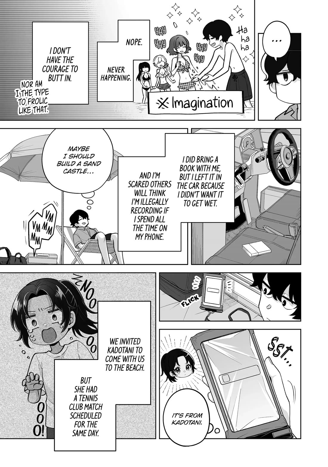 Please Leave Me Alone (For Some Reason, She Wants to Change a Lone Wolf's Helpless High School Life.) chapter 36 page 13