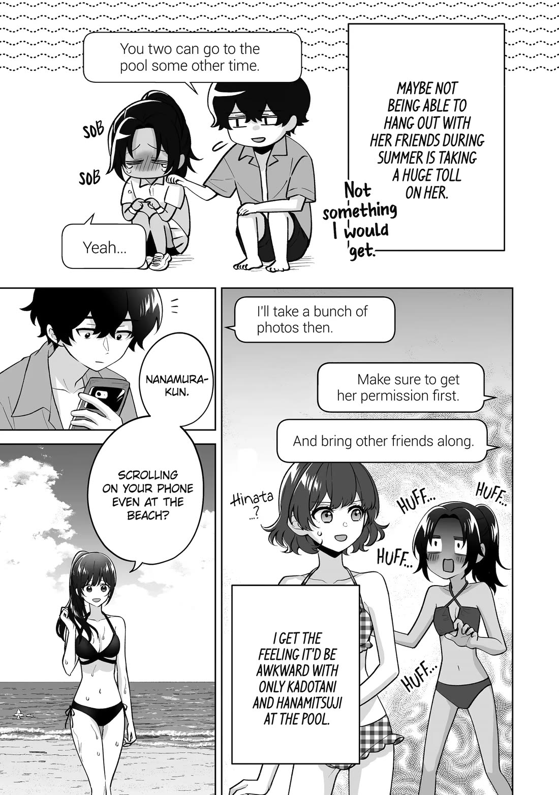 Please Leave Me Alone (For Some Reason, She Wants to Change a Lone Wolf's Helpless High School Life.) chapter 36 page 17