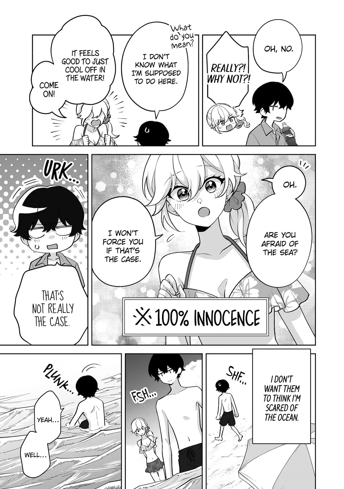 Please Leave Me Alone (For Some Reason, She Wants to Change a Lone Wolf's Helpless High School Life.) chapter 36 page 27