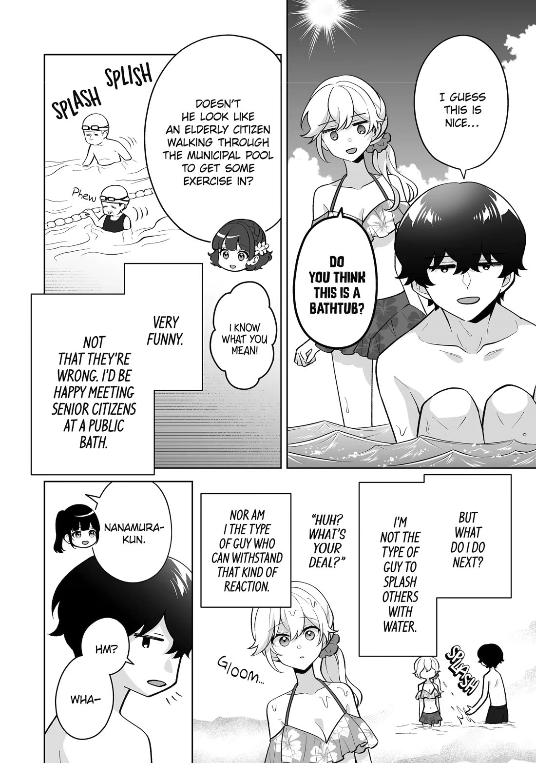 Please Leave Me Alone (For Some Reason, She Wants to Change a Lone Wolf's Helpless High School Life.) chapter 36 page 28