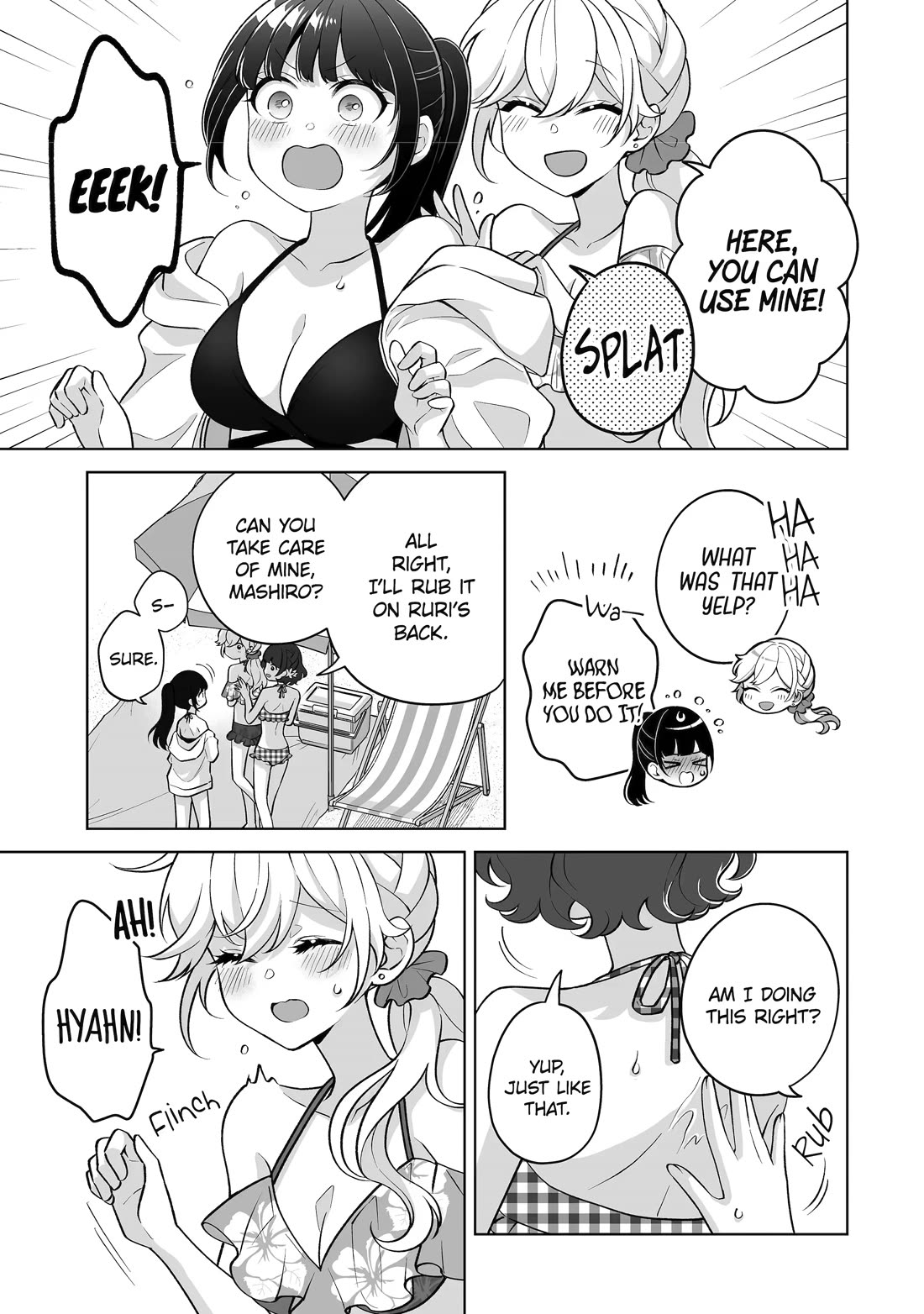 Please Leave Me Alone (For Some Reason, She Wants to Change a Lone Wolf's Helpless High School Life.) chapter 36 page 3