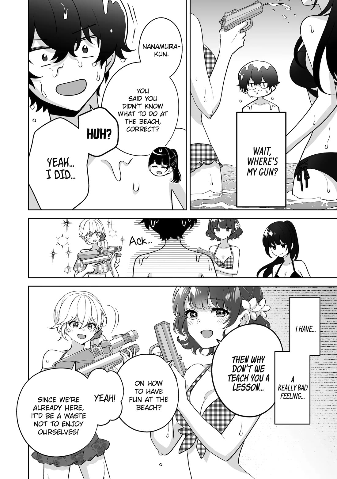 Please Leave Me Alone (For Some Reason, She Wants to Change a Lone Wolf's Helpless High School Life.) chapter 36 page 30