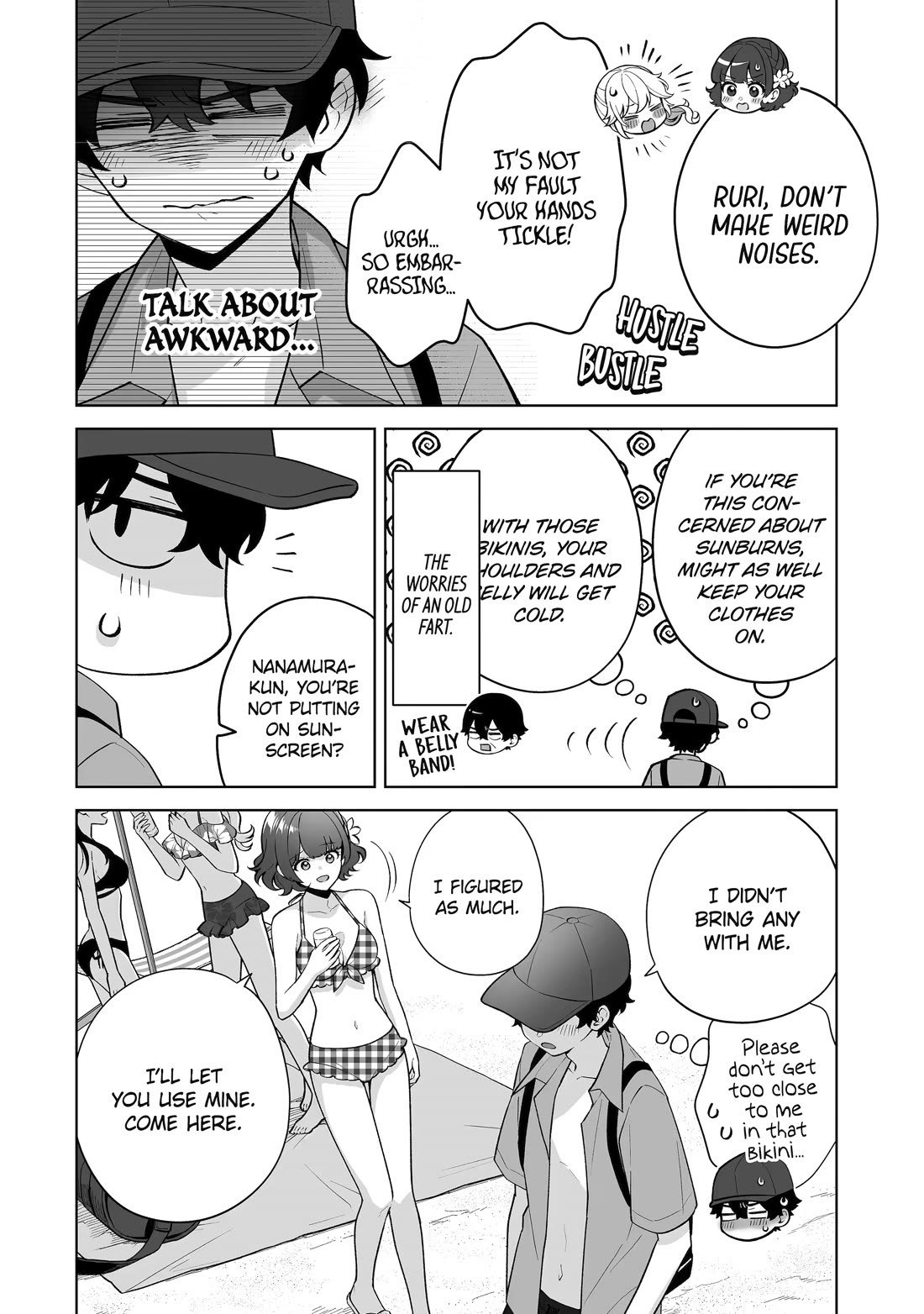 Please Leave Me Alone (For Some Reason, She Wants to Change a Lone Wolf's Helpless High School Life.) chapter 36 page 4