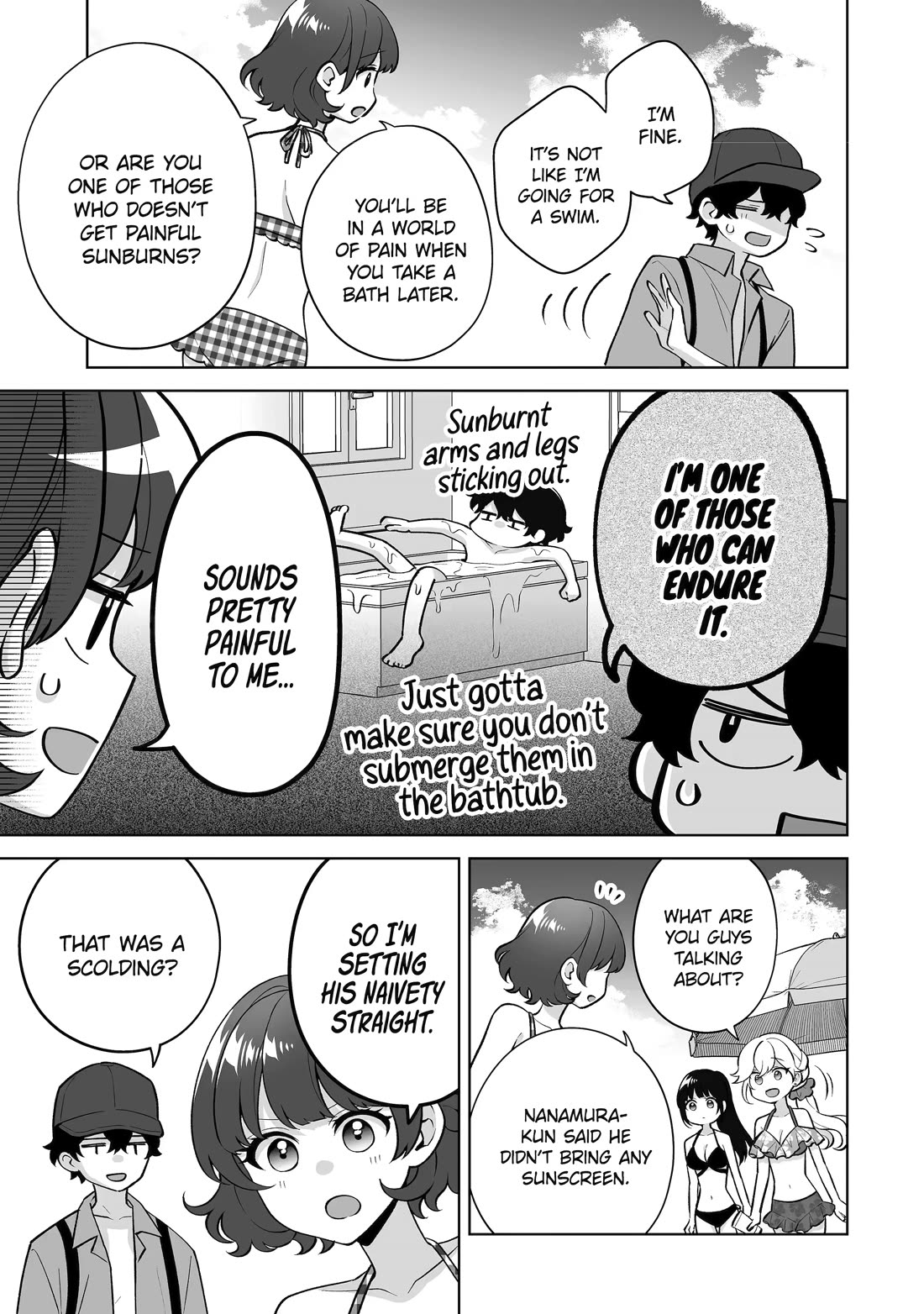 Please Leave Me Alone (For Some Reason, She Wants to Change a Lone Wolf's Helpless High School Life.) chapter 36 page 5