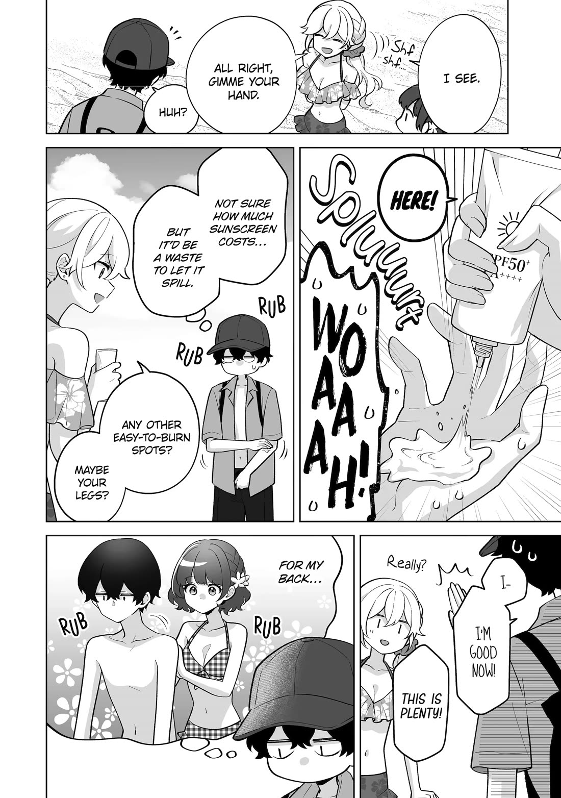 Please Leave Me Alone (For Some Reason, She Wants to Change a Lone Wolf's Helpless High School Life.) chapter 36 page 6