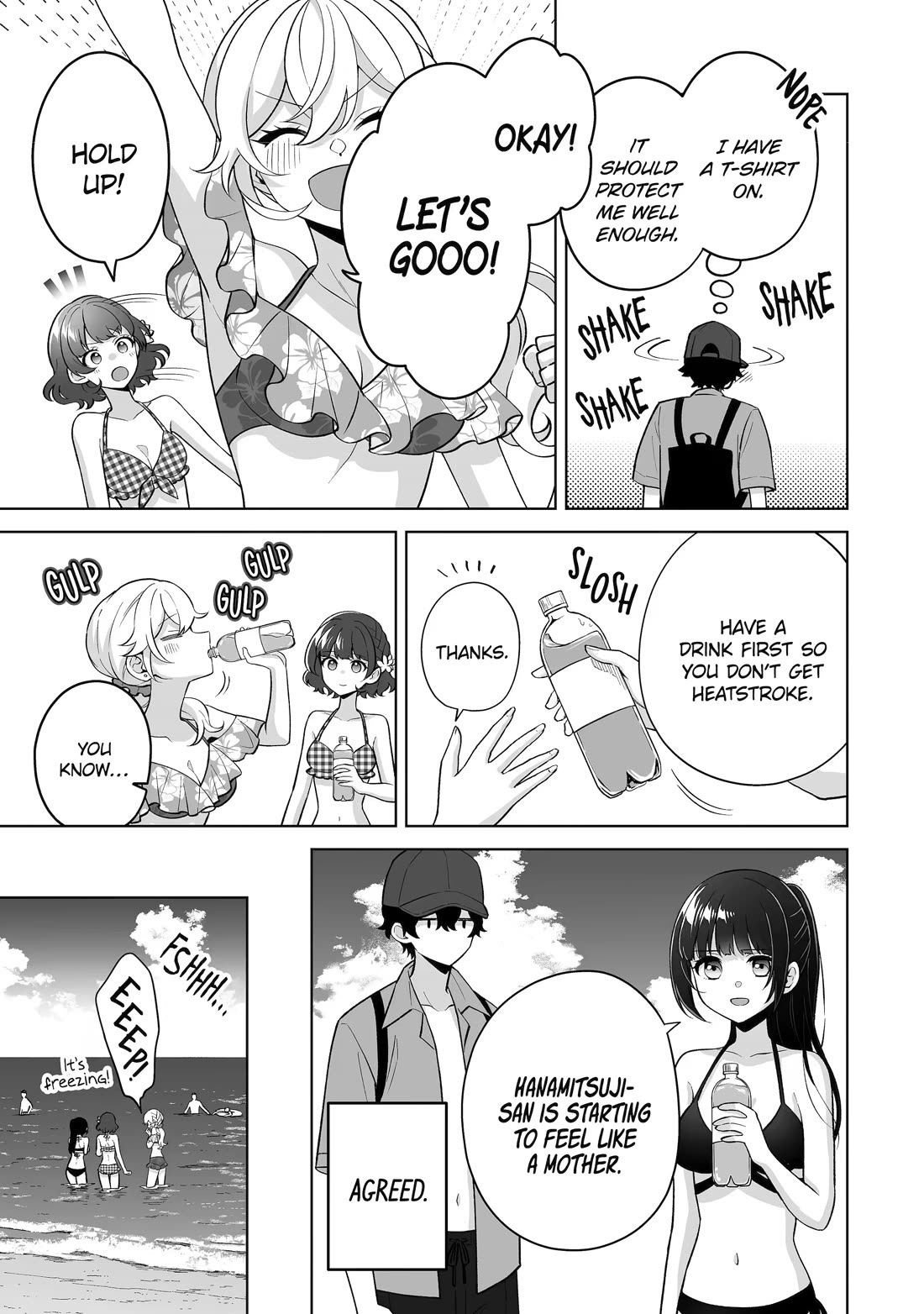 Please Leave Me Alone (For Some Reason, She Wants to Change a Lone Wolf's Helpless High School Life.) chapter 36 page 7