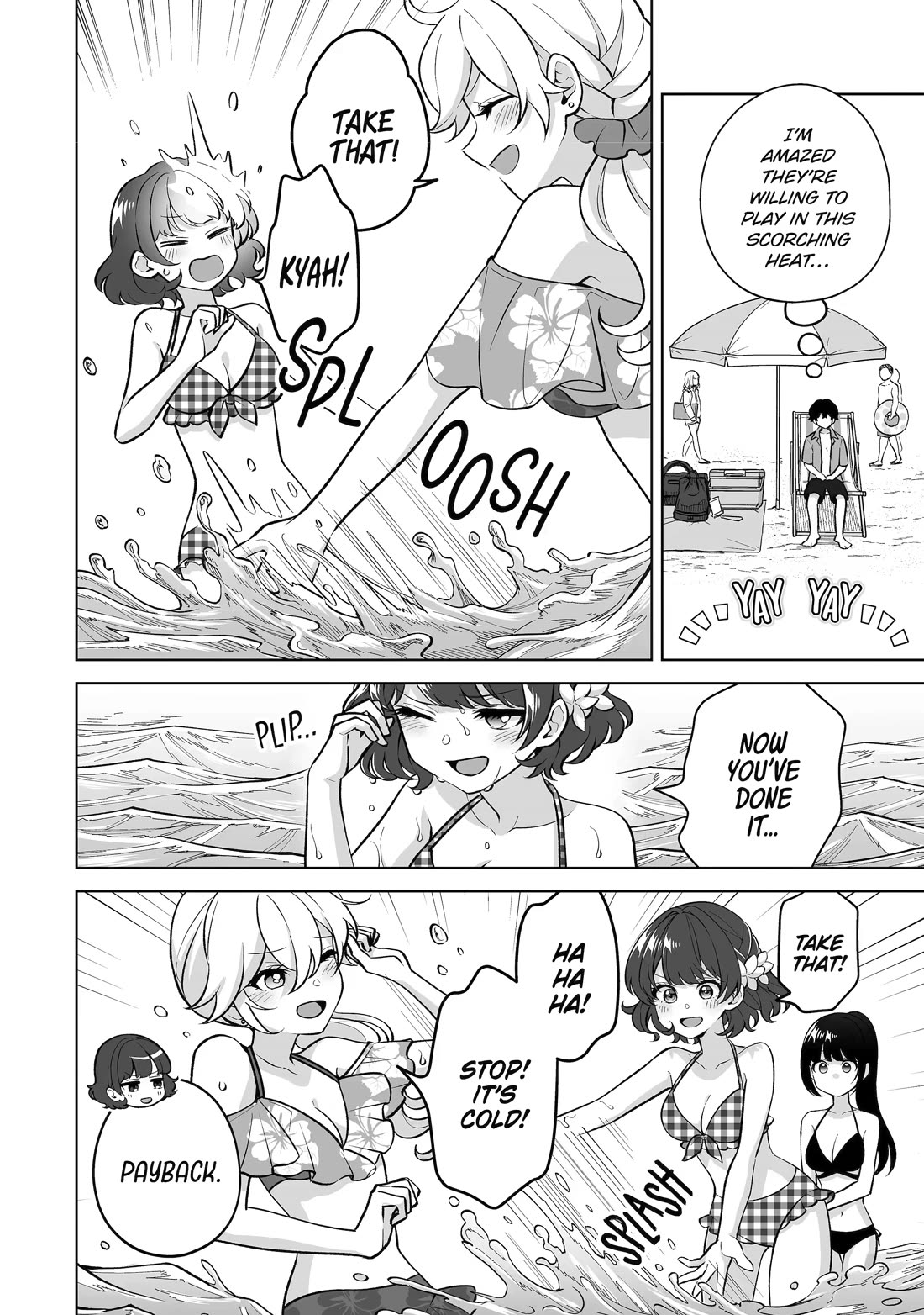 Please Leave Me Alone (For Some Reason, She Wants to Change a Lone Wolf's Helpless High School Life.) chapter 36 page 8
