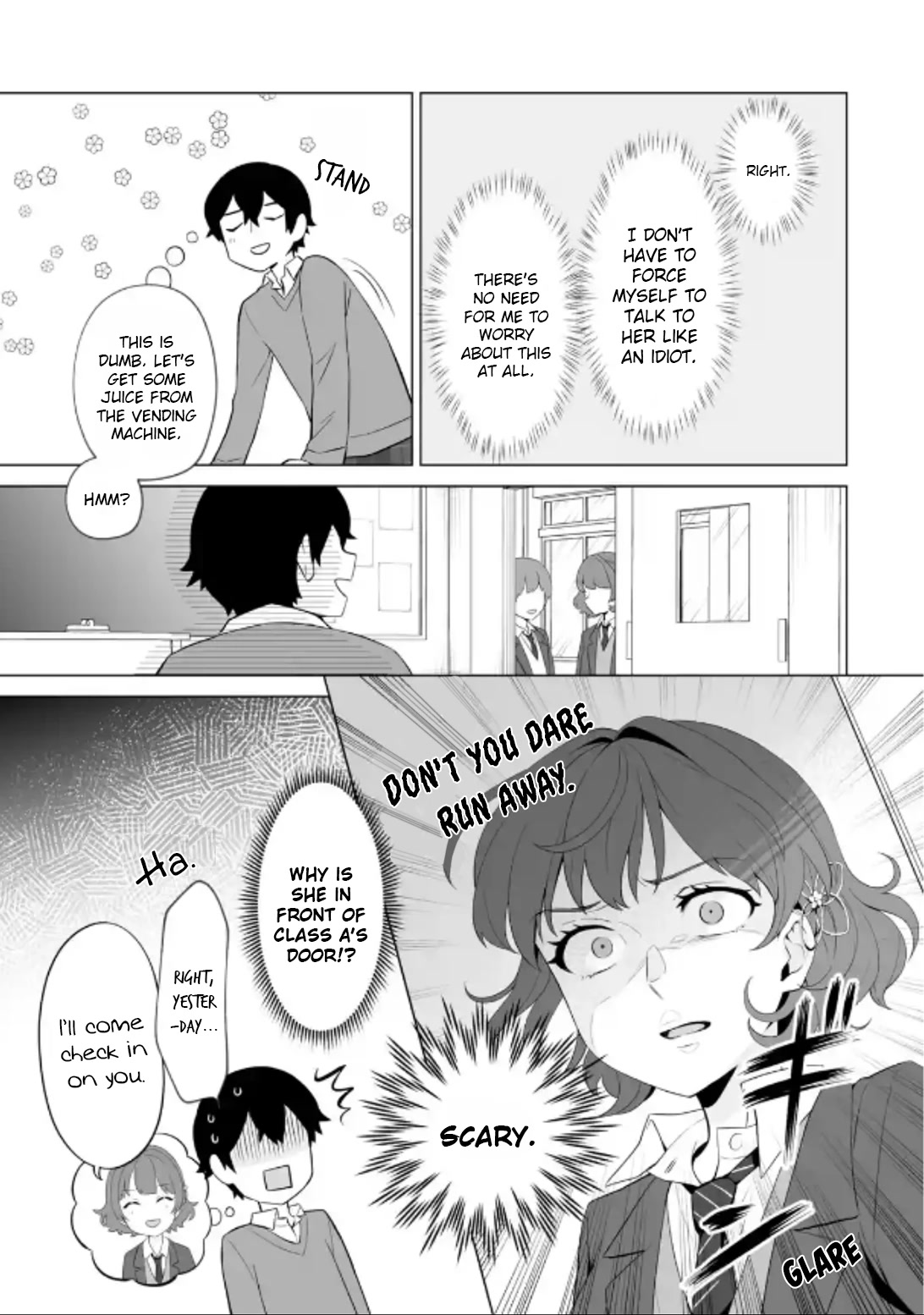 Please Leave Me Alone (For Some Reason, She Wants to Change a Lone Wolf's Helpless High School Life.) chapter 4 page 17