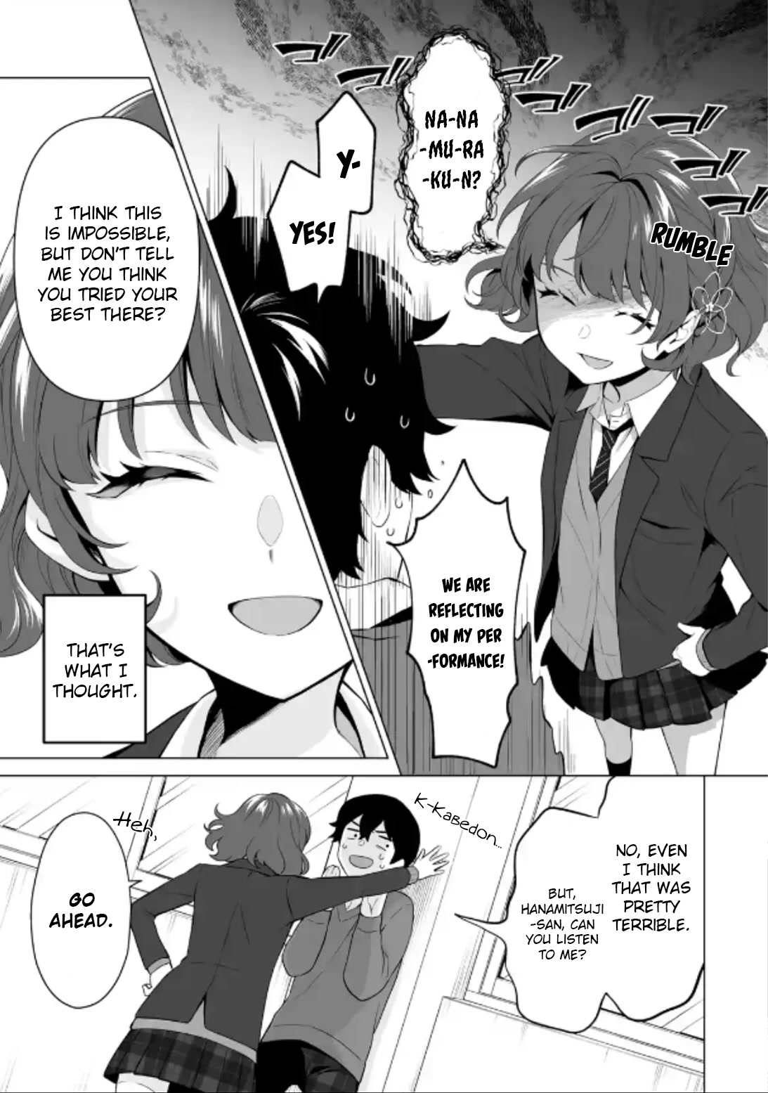 Please Leave Me Alone (For Some Reason, She Wants to Change a Lone Wolf's Helpless High School Life.) chapter 4 page 23