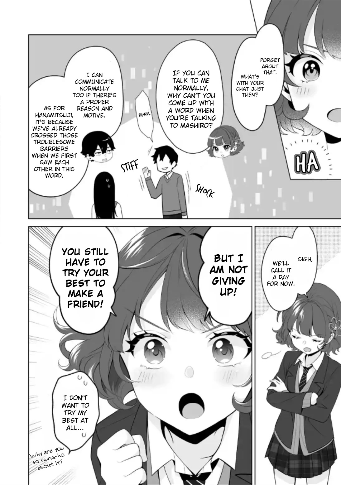 Please Leave Me Alone (For Some Reason, She Wants to Change a Lone Wolf's Helpless High School Life.) chapter 4 page 26