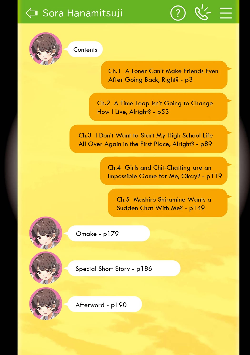 Please Leave Me Alone (For Some Reason, She Wants to Change a Lone Wolf's Helpless High School Life.) chapter 5.5 page 4