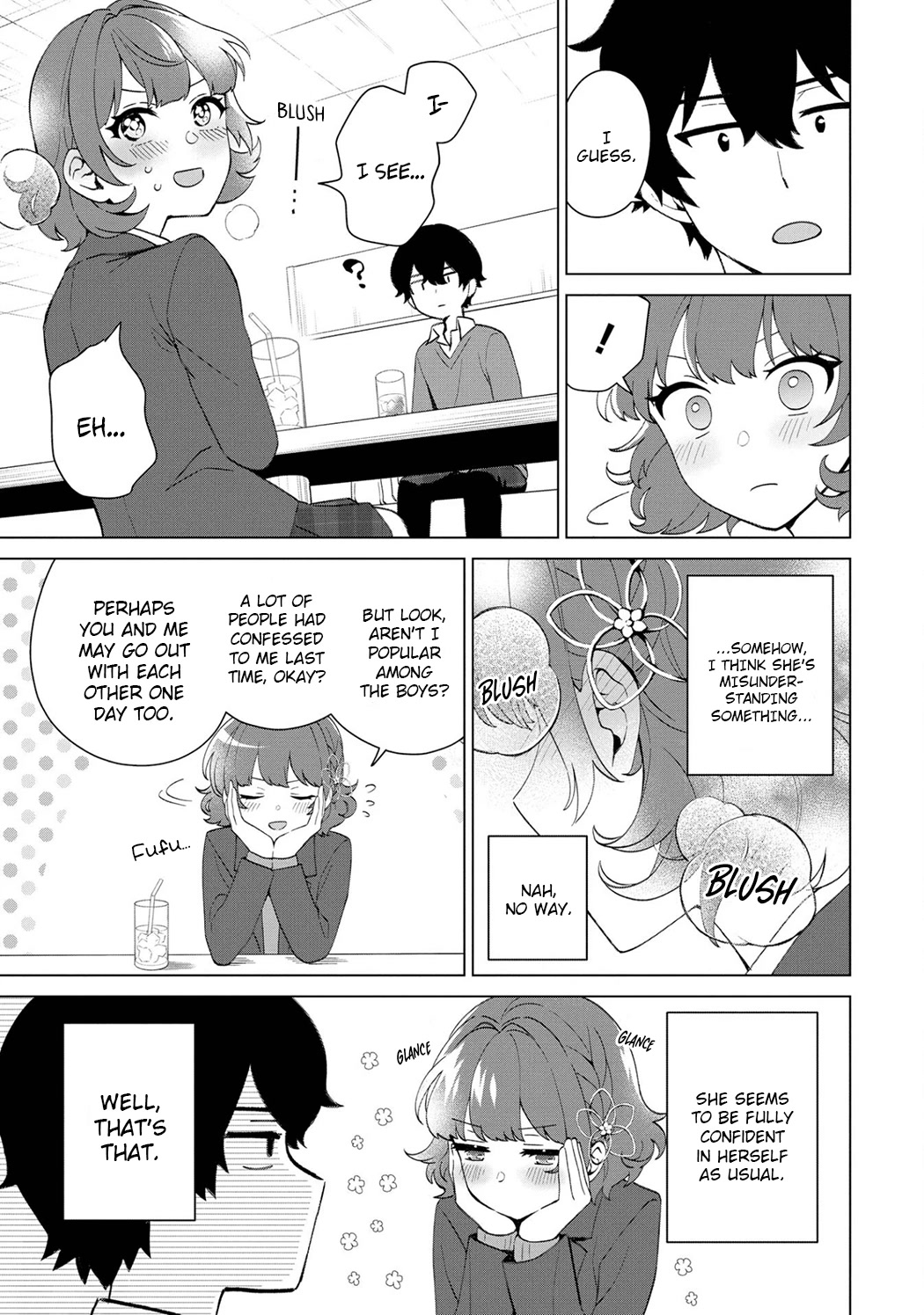 Please Leave Me Alone (For Some Reason, She Wants to Change a Lone Wolf's Helpless High School Life.) chapter 5.5 page 7