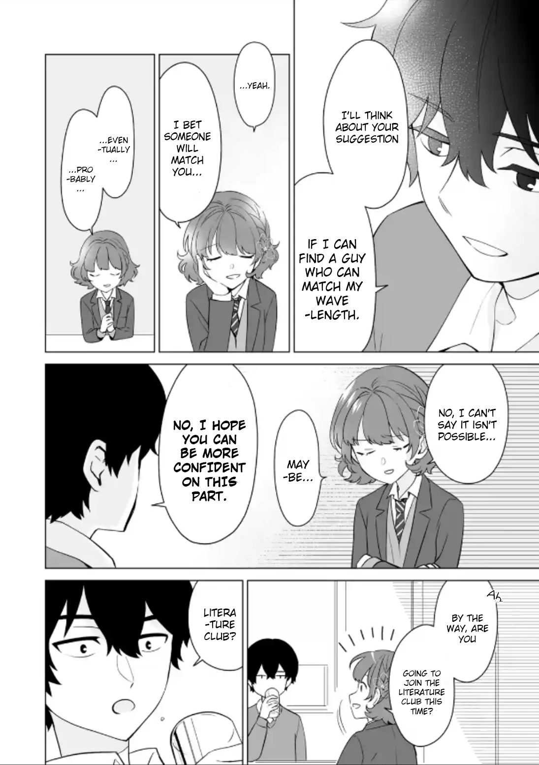 Please Leave Me Alone (For Some Reason, She Wants to Change a Lone Wolf's Helpless High School Life.) chapter 5 page 16