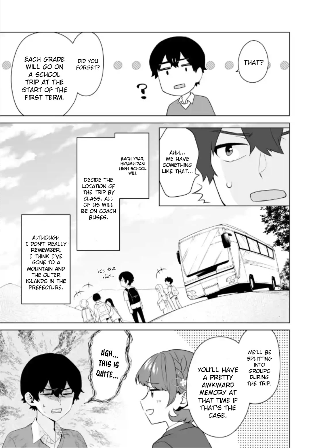 Please Leave Me Alone (For Some Reason, She Wants to Change a Lone Wolf's Helpless High School Life.) chapter 5 page 21