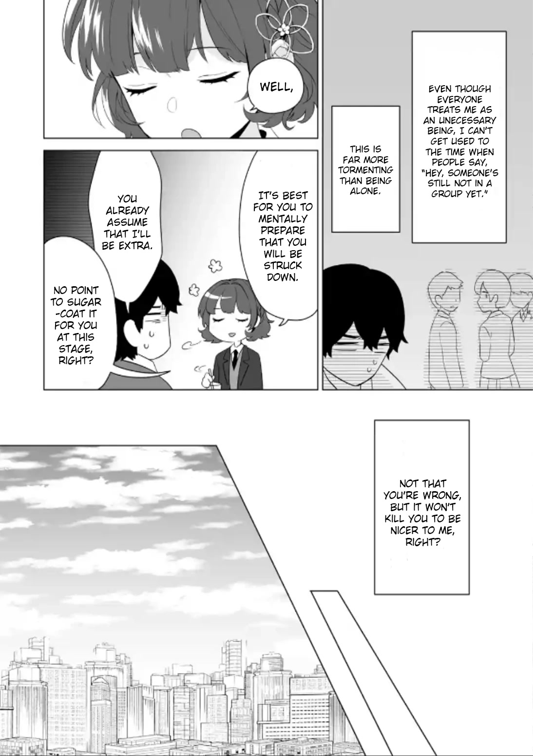 Please Leave Me Alone (For Some Reason, She Wants to Change a Lone Wolf's Helpless High School Life.) chapter 5 page 22