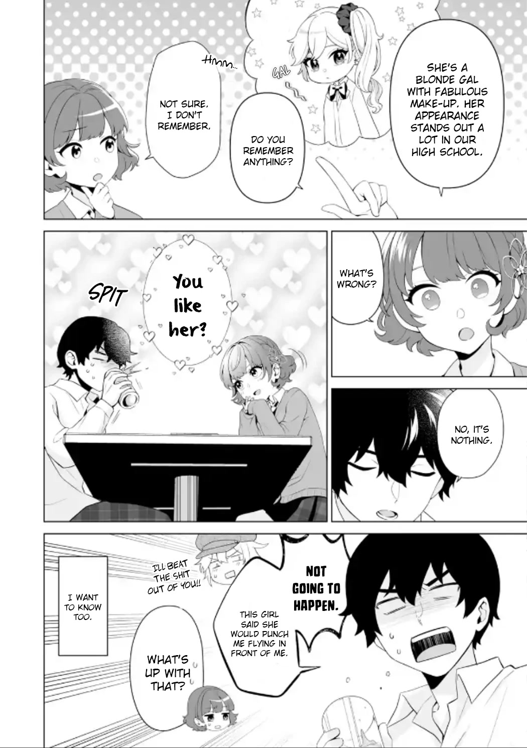 Please Leave Me Alone (For Some Reason, She Wants to Change a Lone Wolf's Helpless High School Life.) chapter 6 page 14