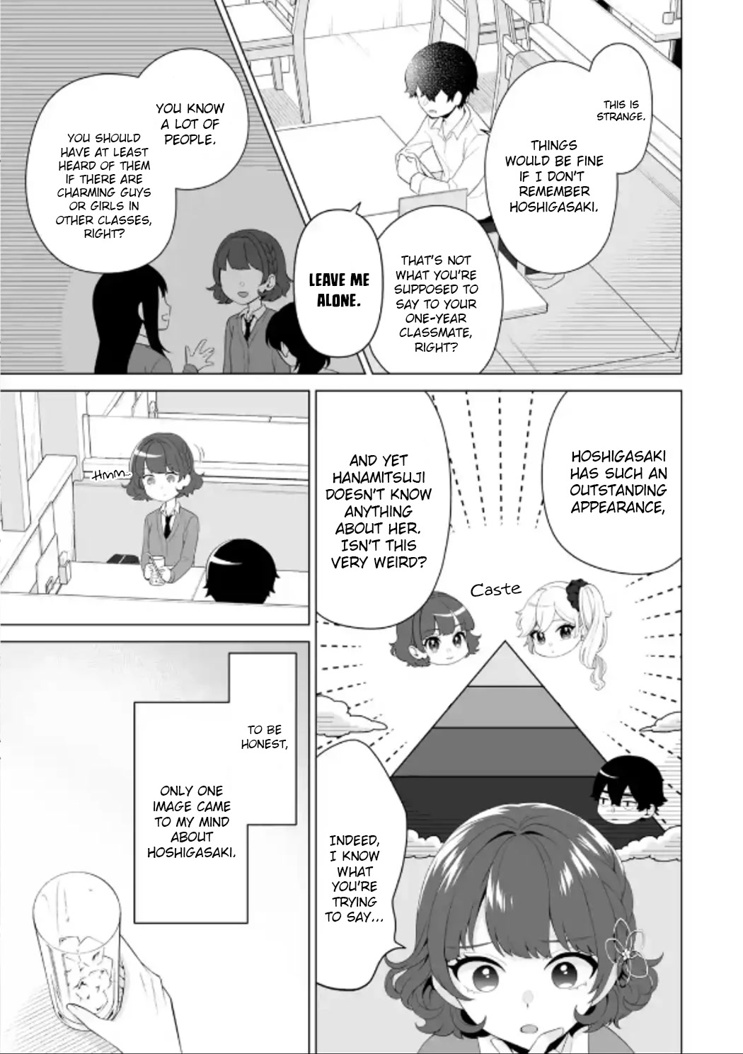 Please Leave Me Alone (For Some Reason, She Wants to Change a Lone Wolf's Helpless High School Life.) chapter 6 page 15