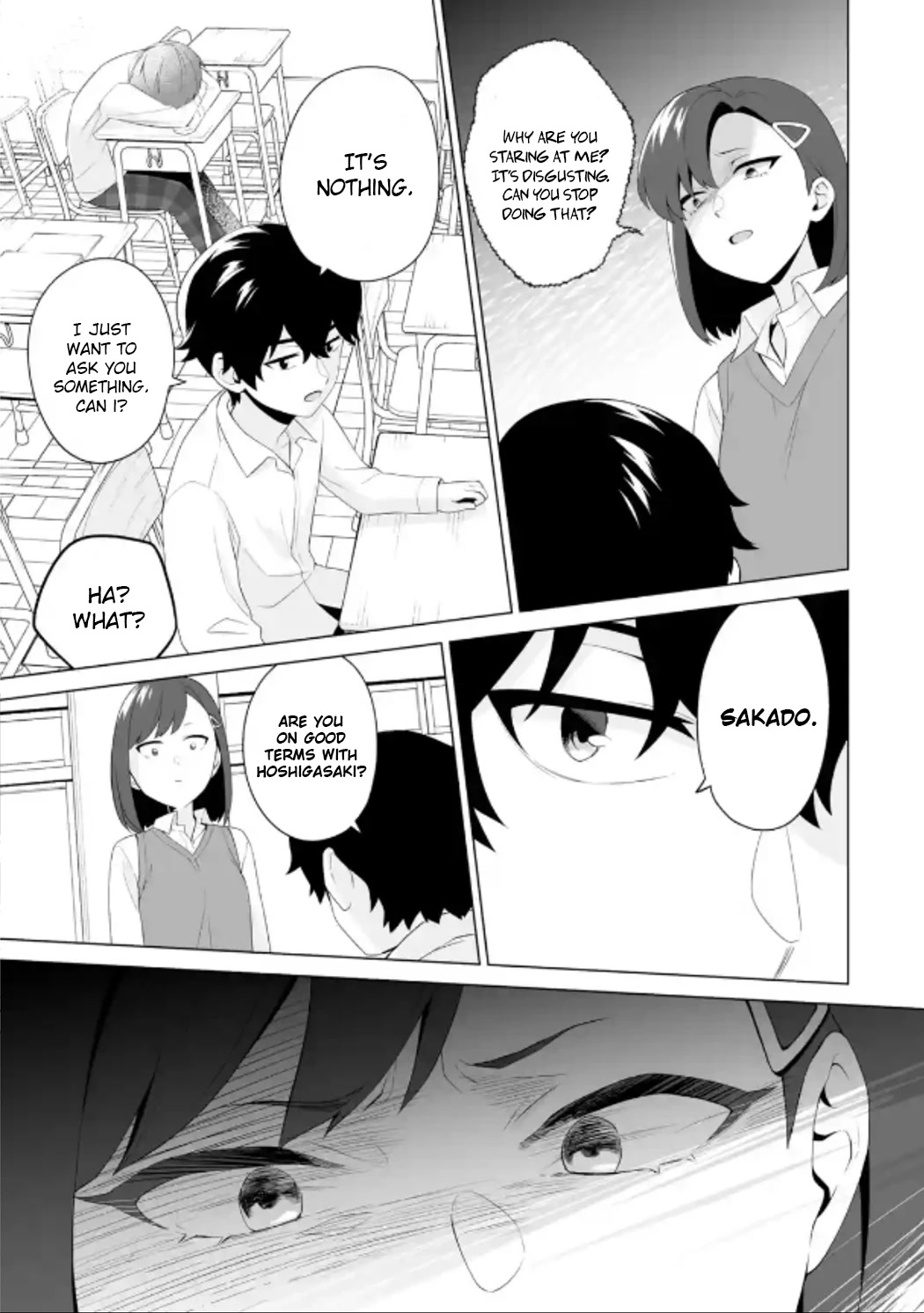Please Leave Me Alone (For Some Reason, She Wants to Change a Lone Wolf's Helpless High School Life.) chapter 6 page 23