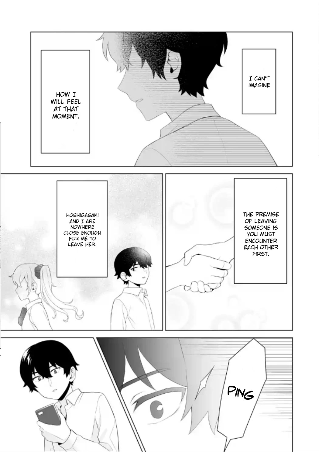 Please Leave Me Alone (For Some Reason, She Wants to Change a Lone Wolf's Helpless High School Life.) chapter 6 page 27