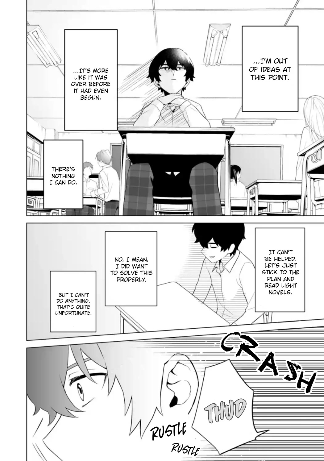 Please Leave Me Alone (For Some Reason, She Wants to Change a Lone Wolf's Helpless High School Life.) chapter 7 page 10