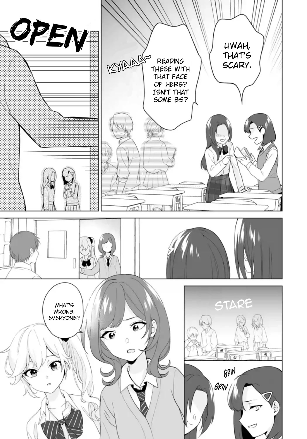 Please Leave Me Alone (For Some Reason, She Wants to Change a Lone Wolf's Helpless High School Life.) chapter 7 page 15