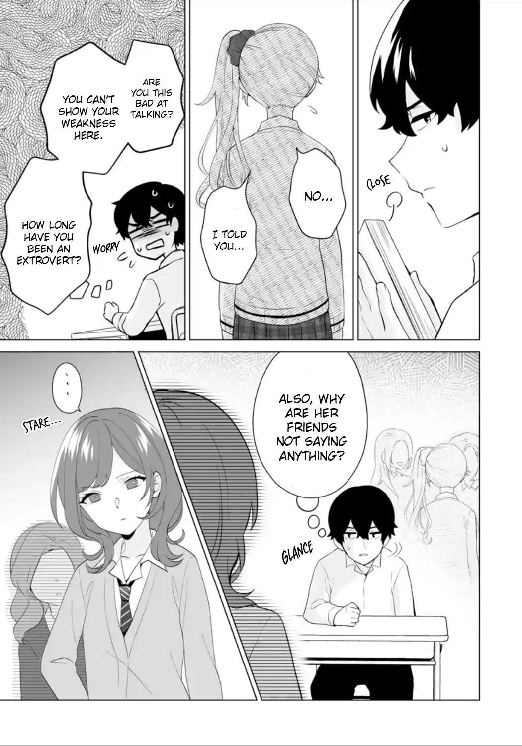 Please Leave Me Alone (For Some Reason, She Wants to Change a Lone Wolf's Helpless High School Life.) chapter 7 page 19